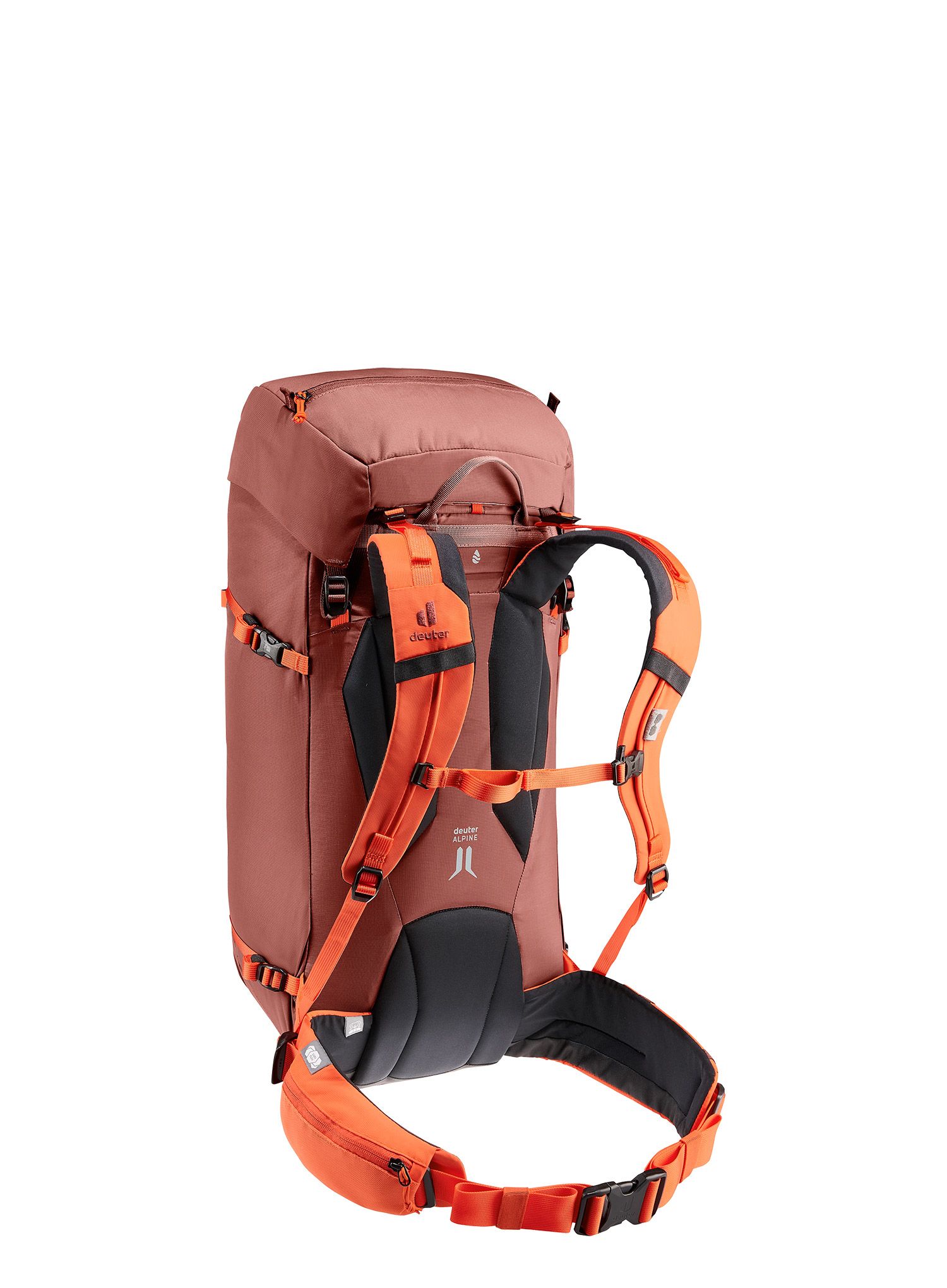 Batoh na hory Deuter Guide 34+ - redwood/papaya