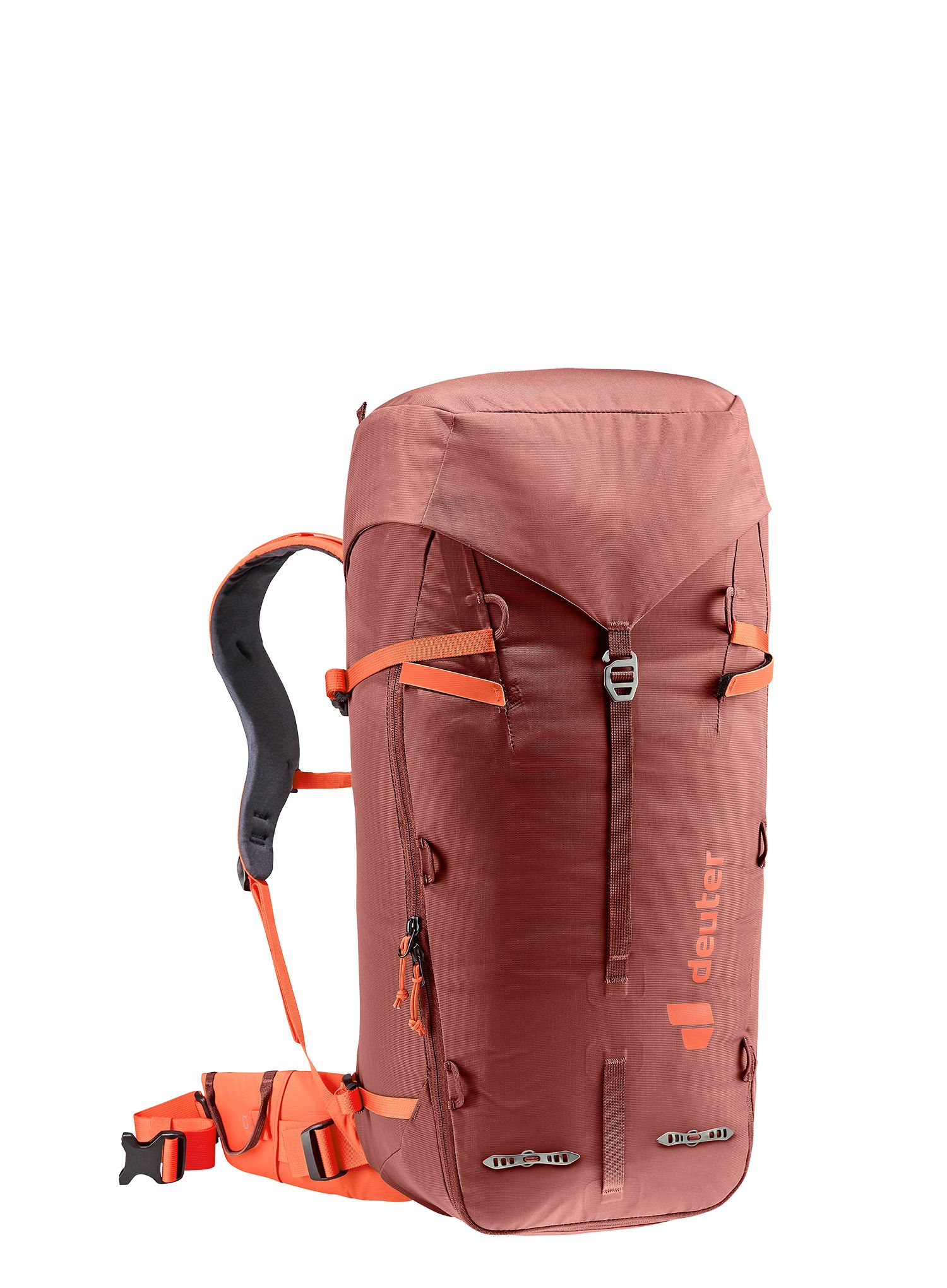 Batoh na hory Deuter Guide 34+ - redwood/papaya