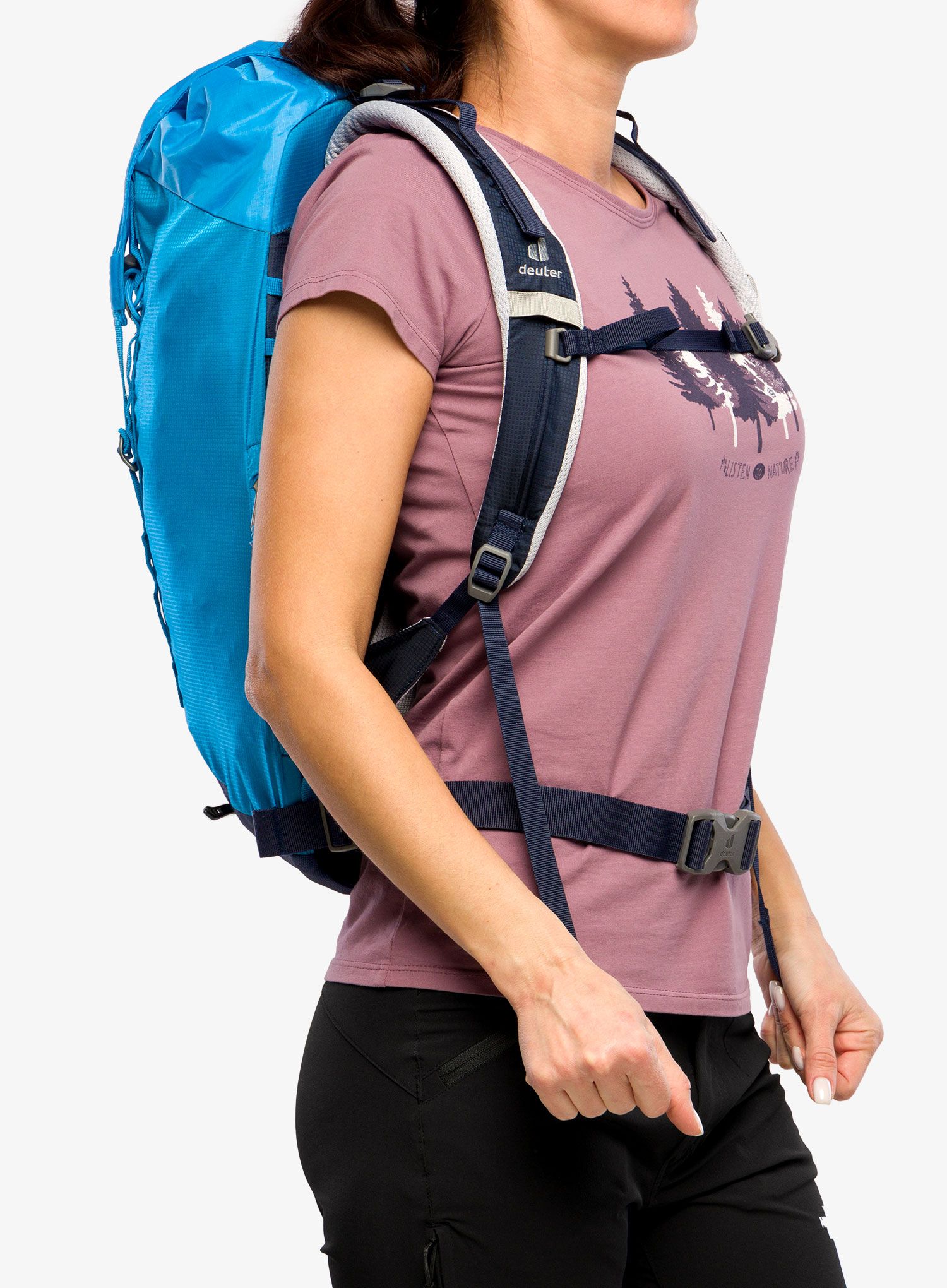Dámský horský batoh Deuter Guide Lite 22 SL - azure/navy