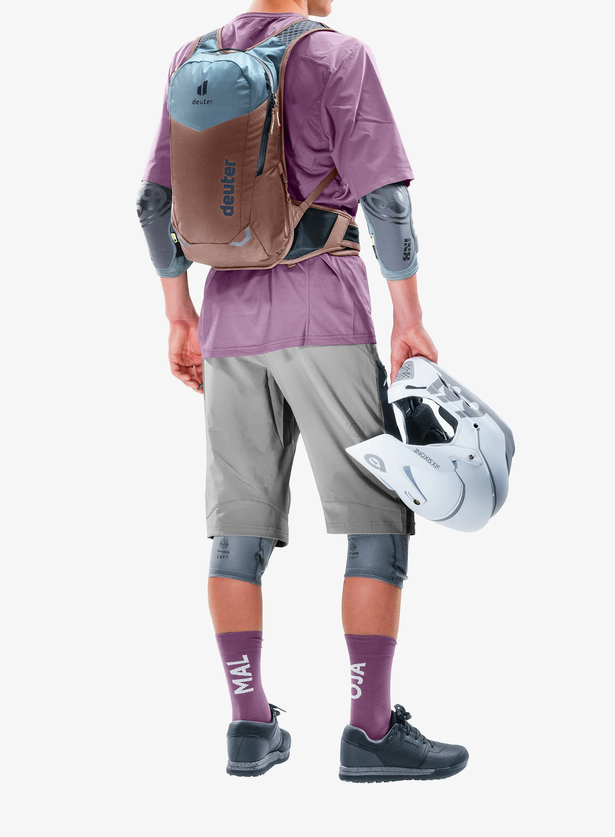 Batoh na kolo Deuter Hiline 14 - atlantic/raisin