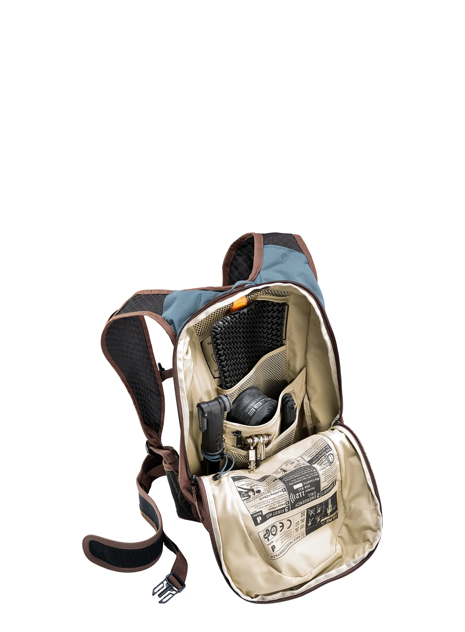 Batoh na kolo Deuter Hiline 14 - atlantic/raisin