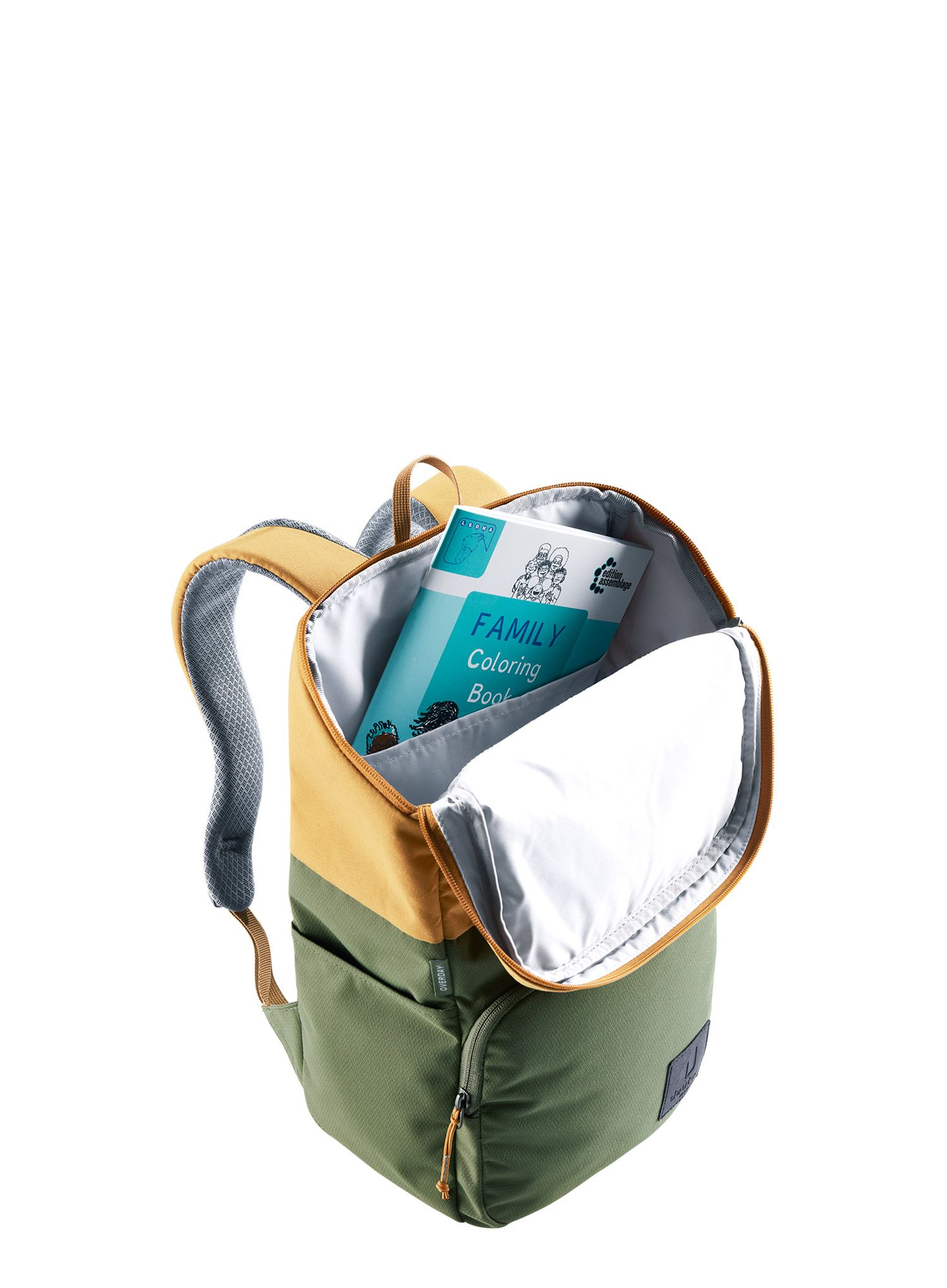 Městský batoh pro děti Deuter Overday - khaki/cinnamon