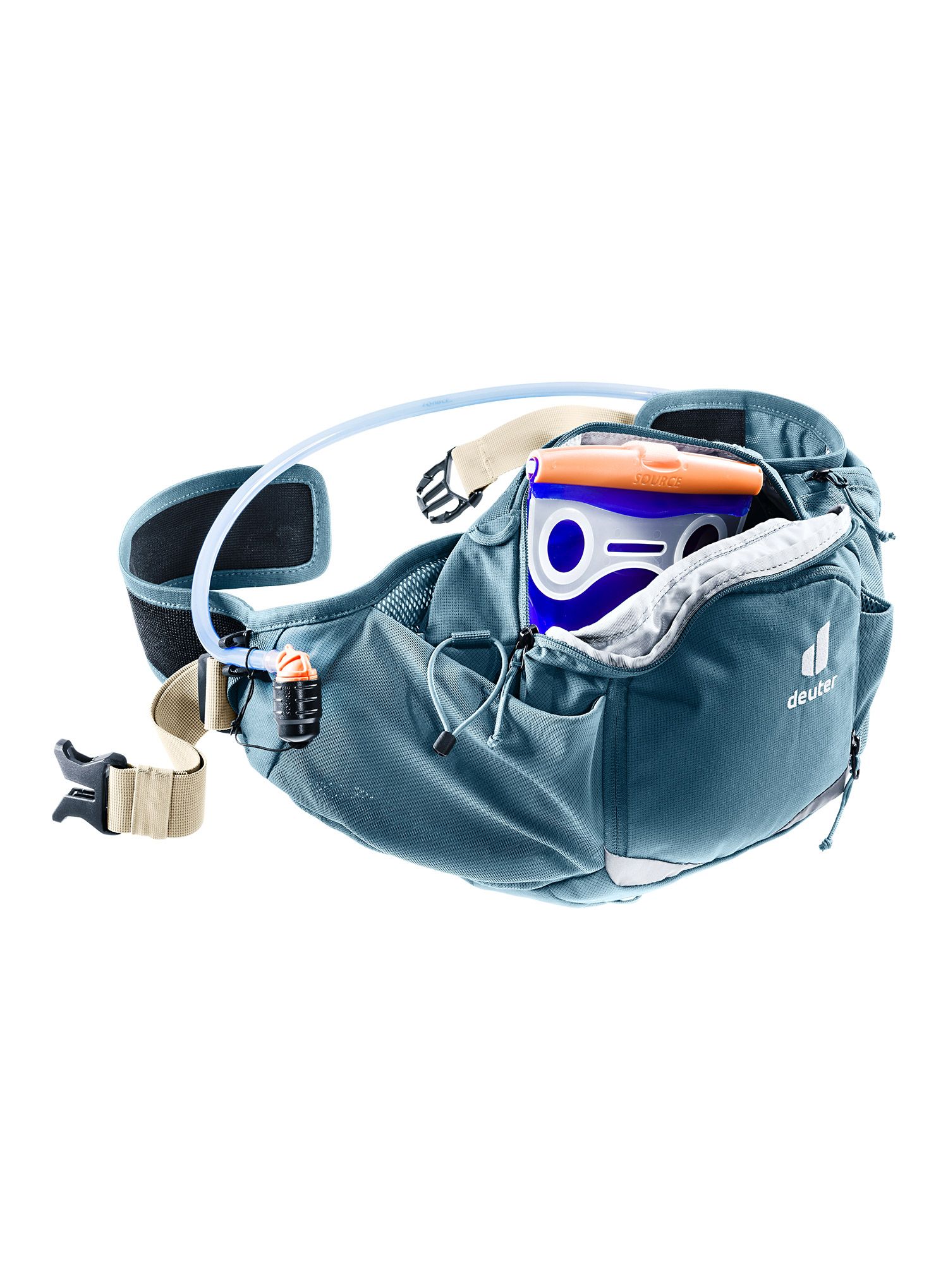 Ledvinka na kolo Deuter Pulse Pro 5 - atlantic/desert