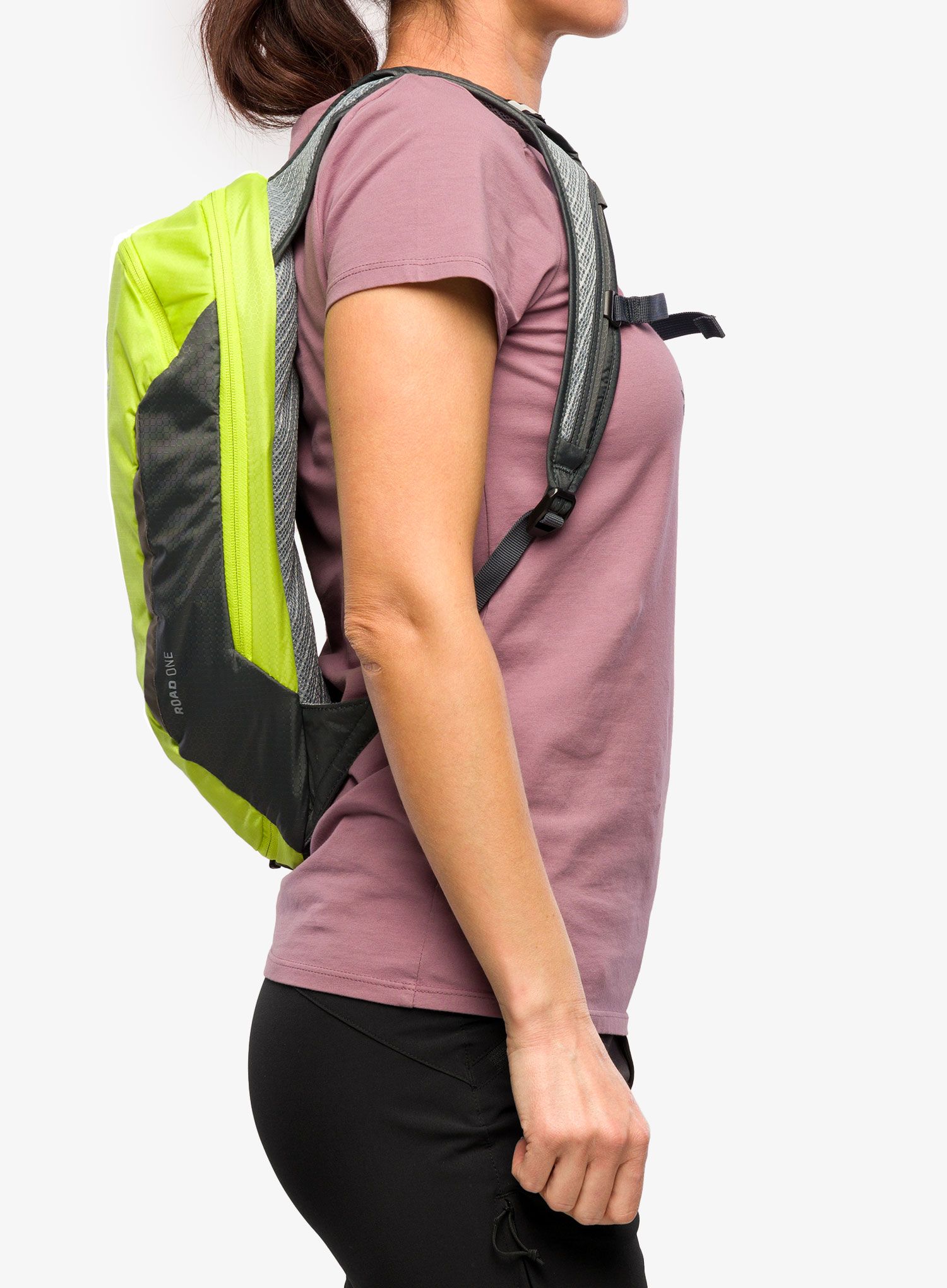 Cyklistický batoh Deuter Road One - citrus/graphite