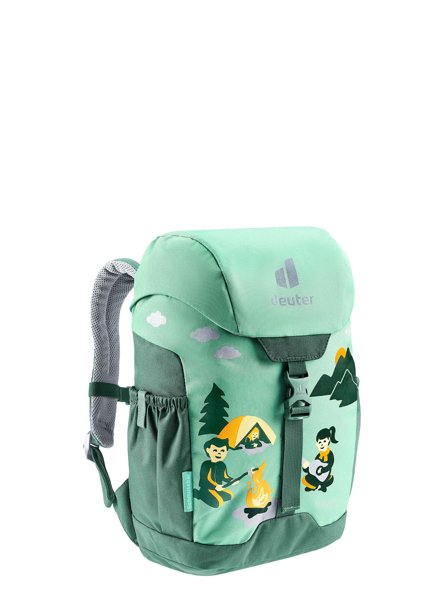 Dětský turistický batoh Deuter Schmusebar - spearmint/seagreen