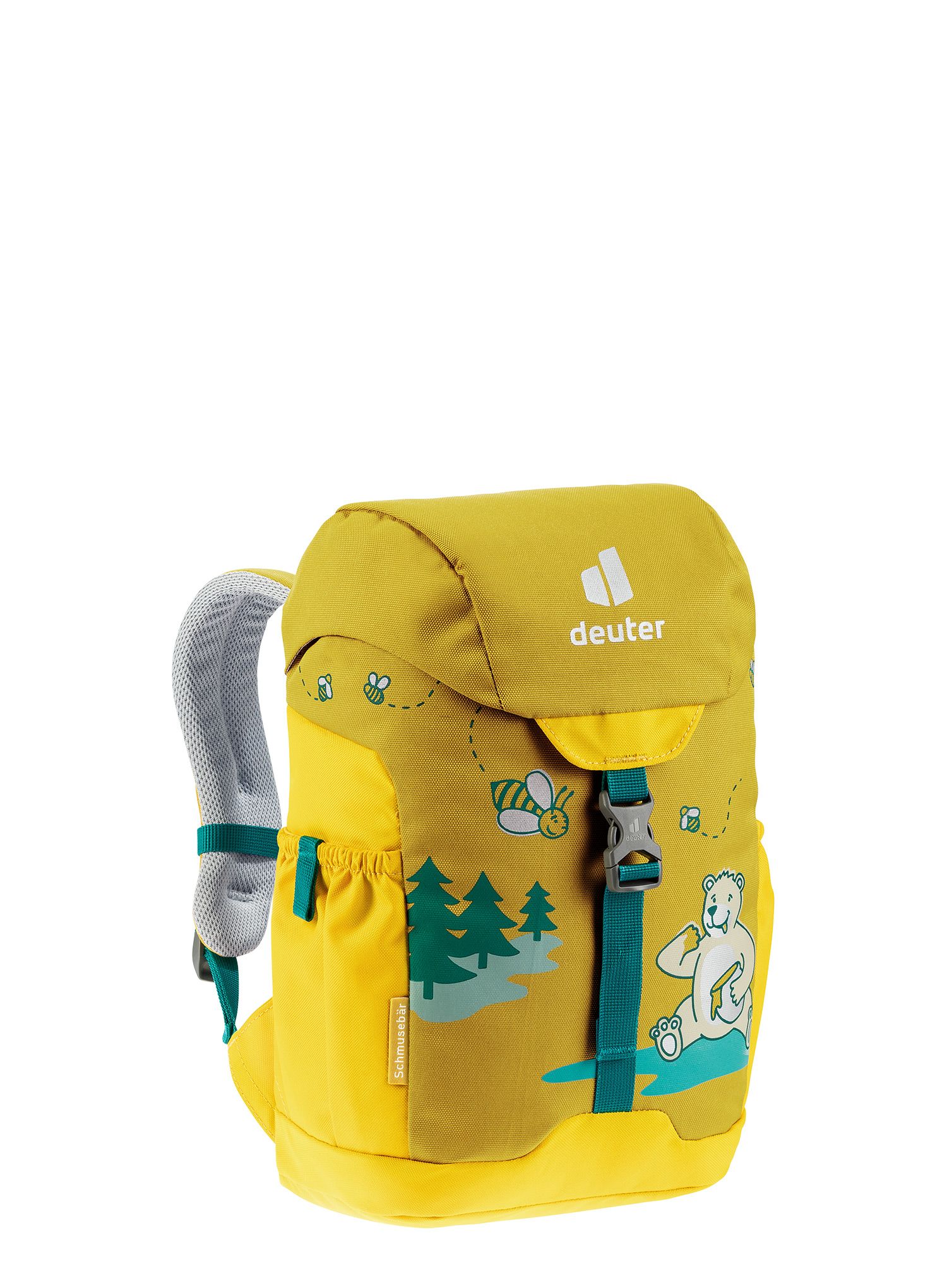 Dětský turistický batoh Deuter Schmusebar - turmeric/corn