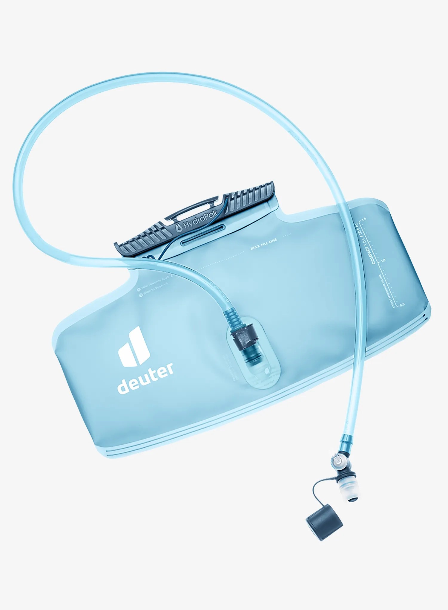Vak na vodu Deuter Streamer SQ 1.5 L - hydrablue