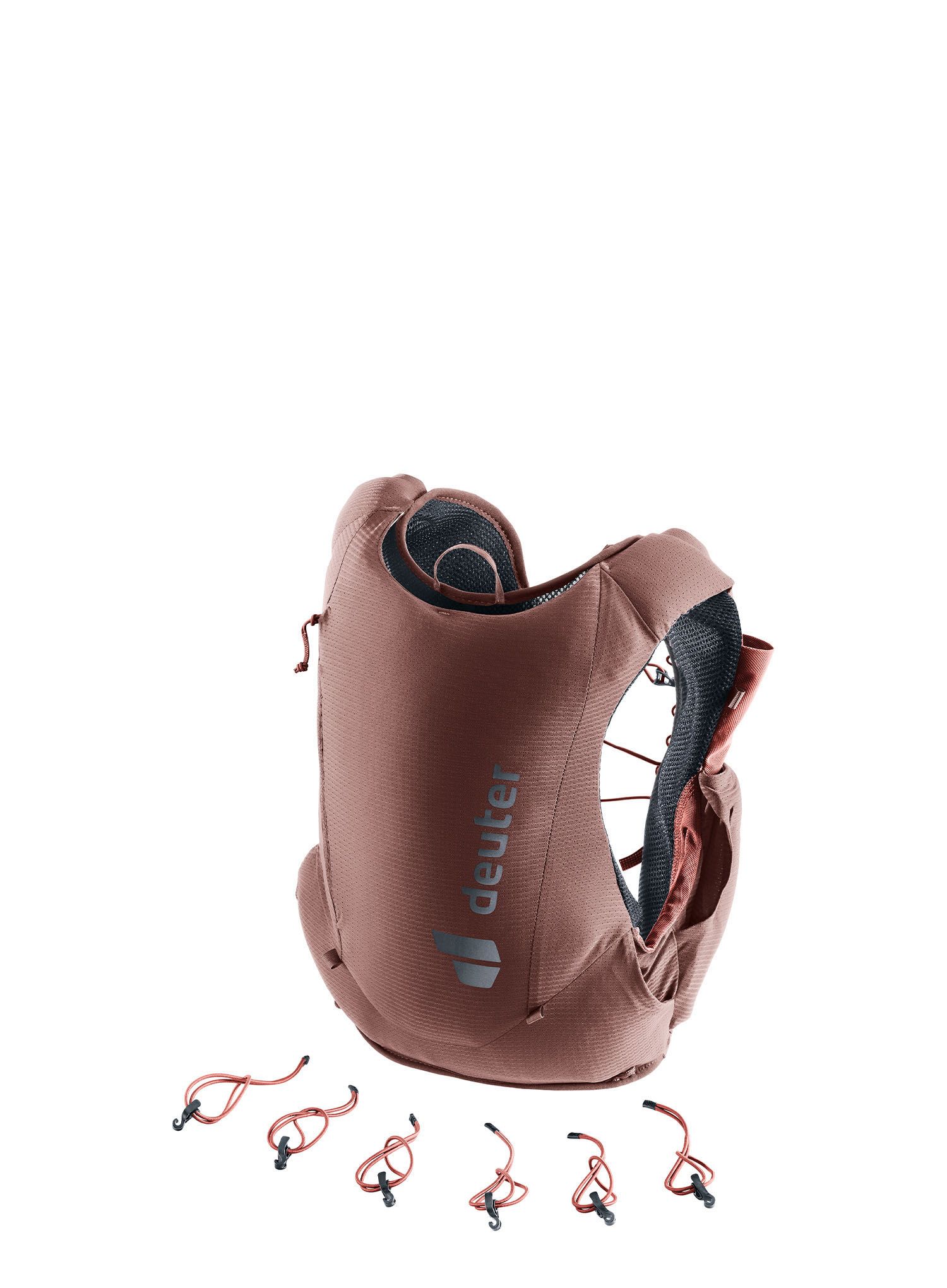 Běžecká vesta Deuter Traick 5 SL - raisin/caspia