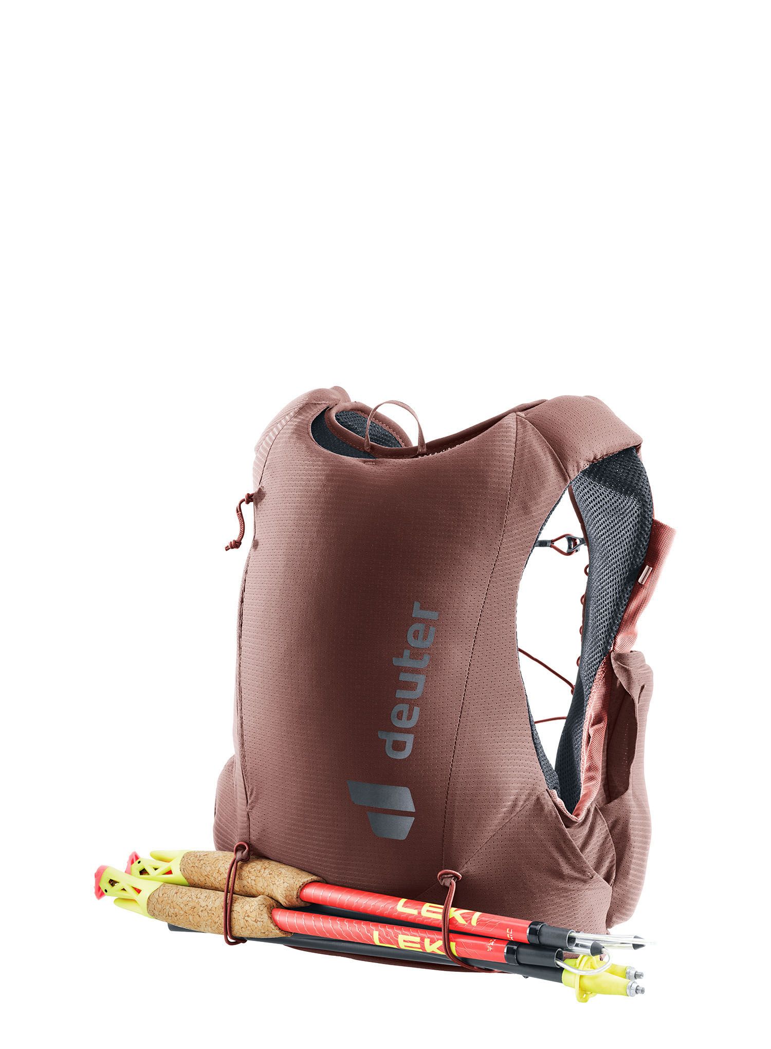 Běžecká vesta Deuter Traick 5 SL - raisin/caspia