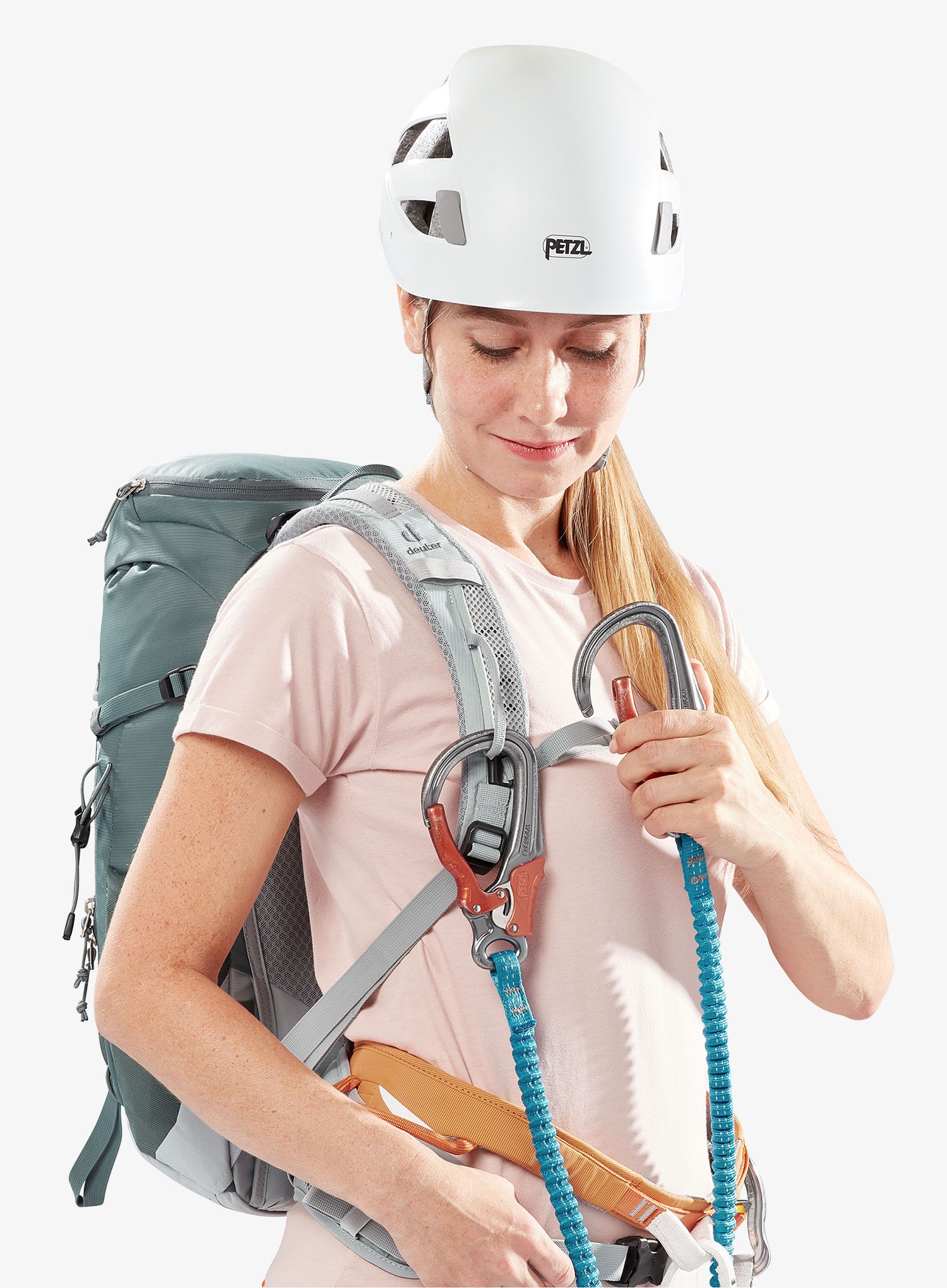 Batoh na hory dámské Deuter Trail 16 SL - teal/tin/tin