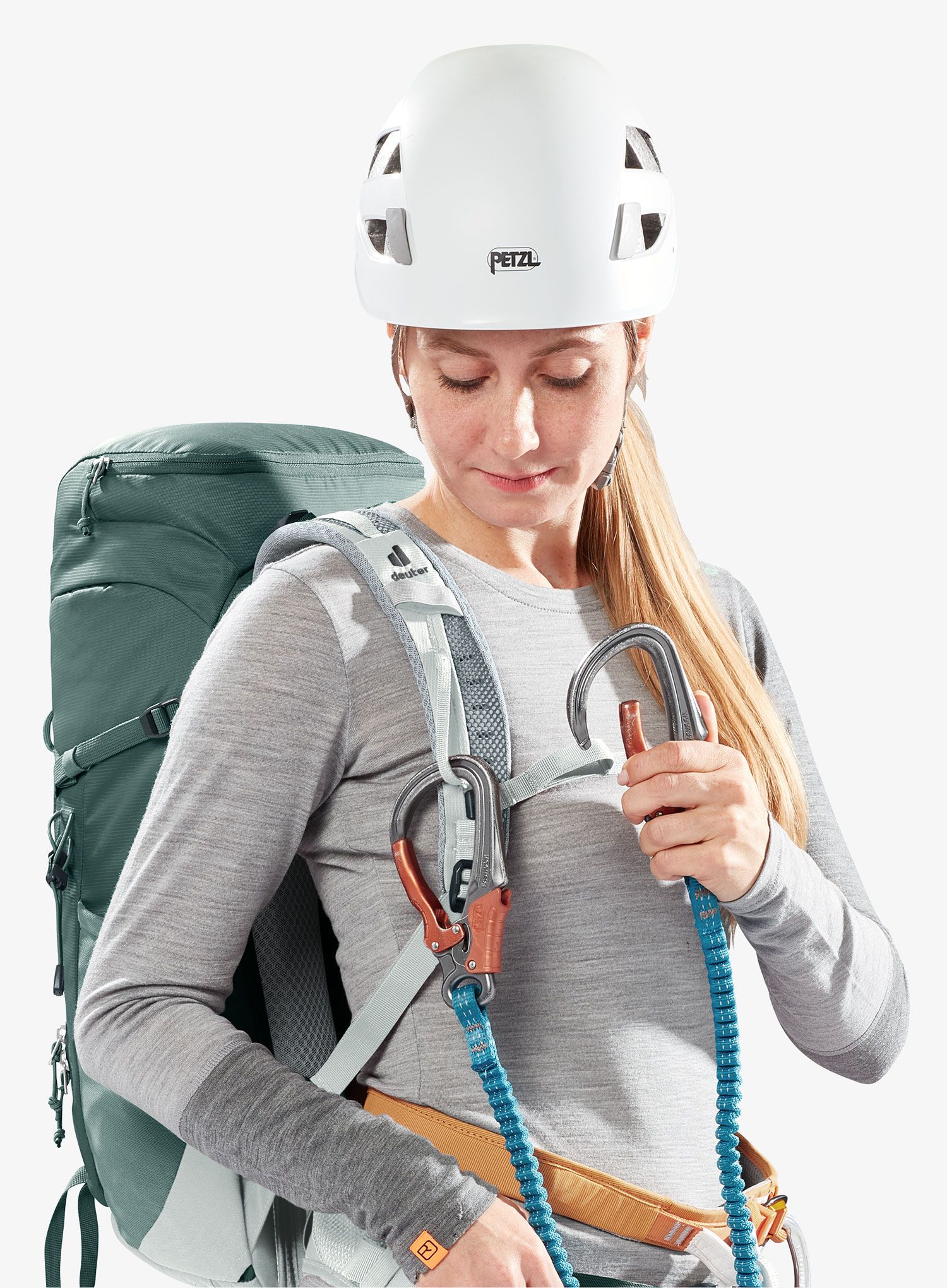 Batoh na hory dámské Deuter Trail 22 SL - teal/tin/tin