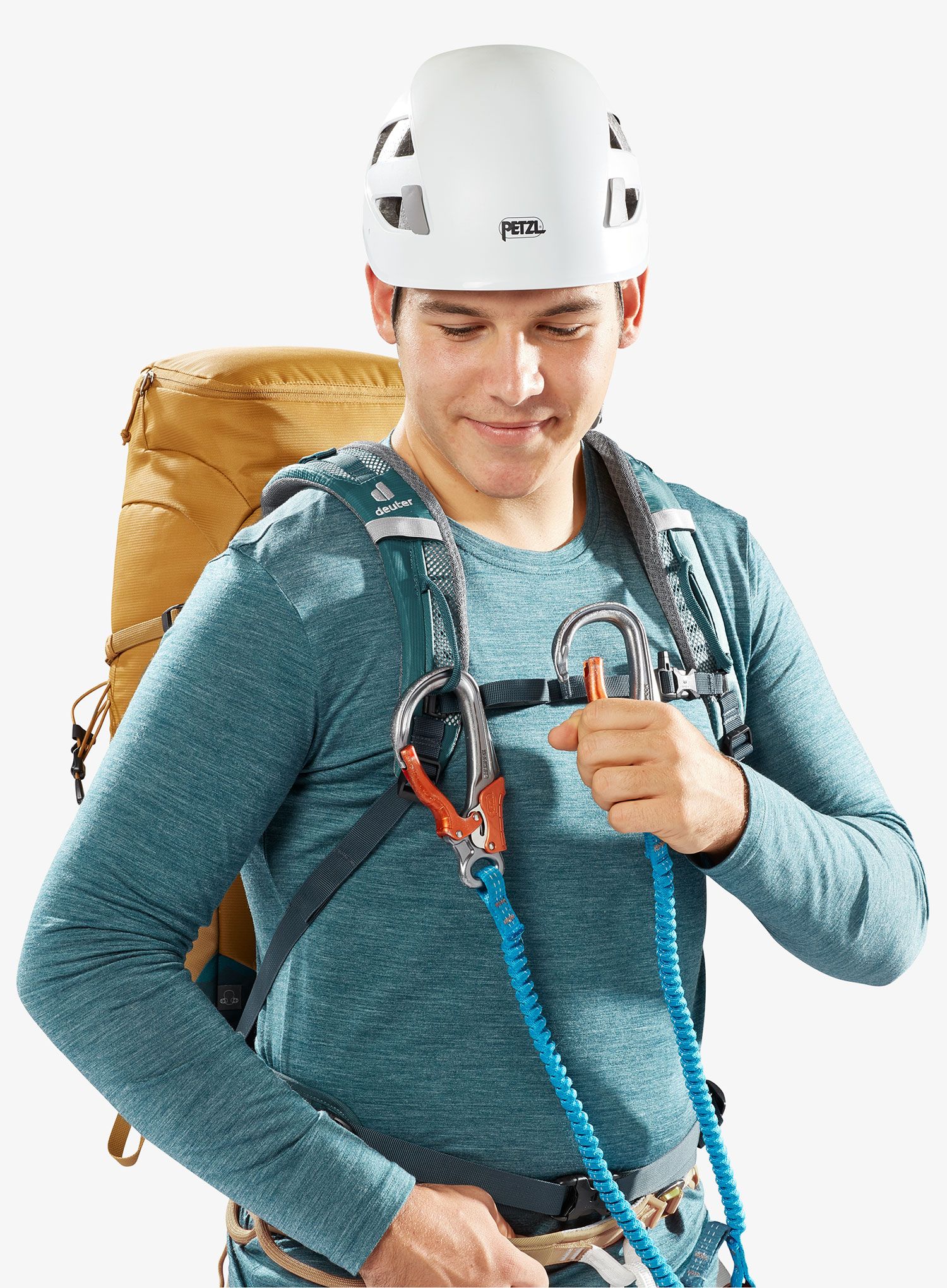 Turistický batoh Deuter Trail 24 - almond/deep sea