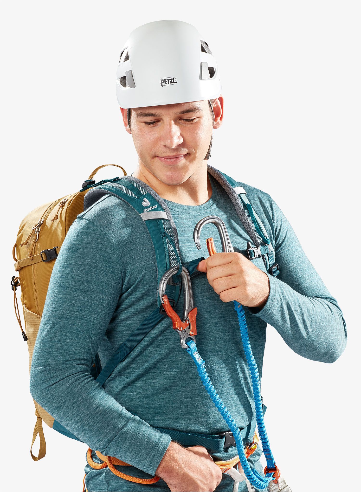 Batoh Deuter Trail 25 - almond/deep sea