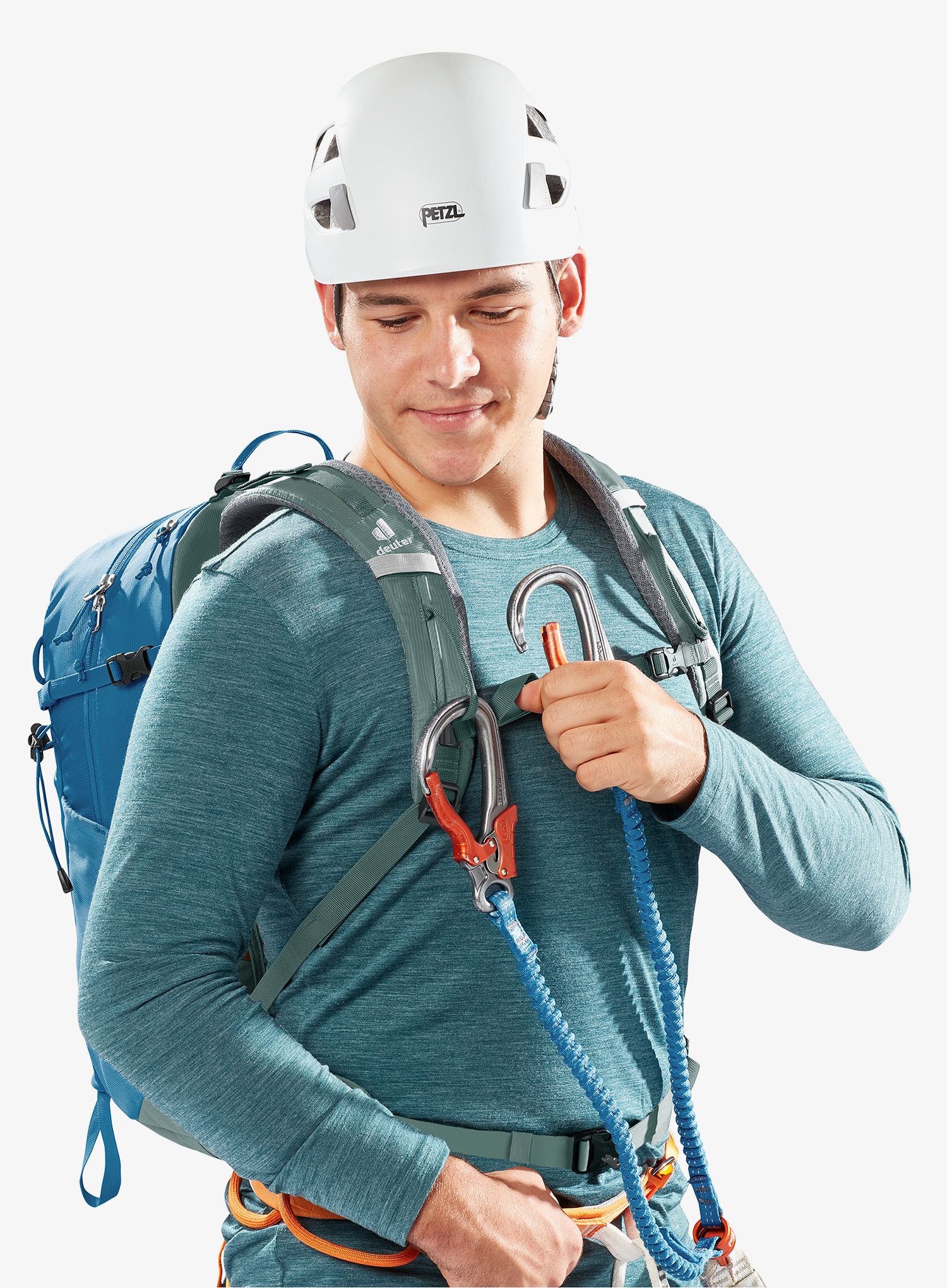 Batoh na hory Deuter Trail 25 - wave/ivy