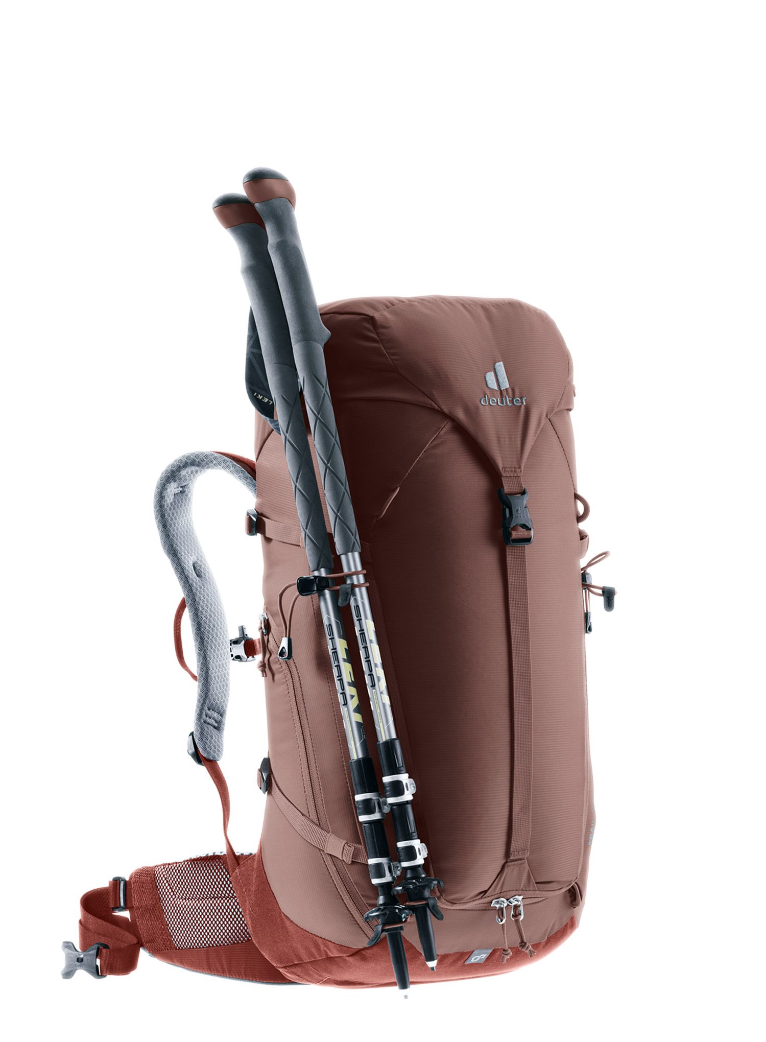 Dámský turistický batoh Deuter Trail 28 SL - raisin/caspia