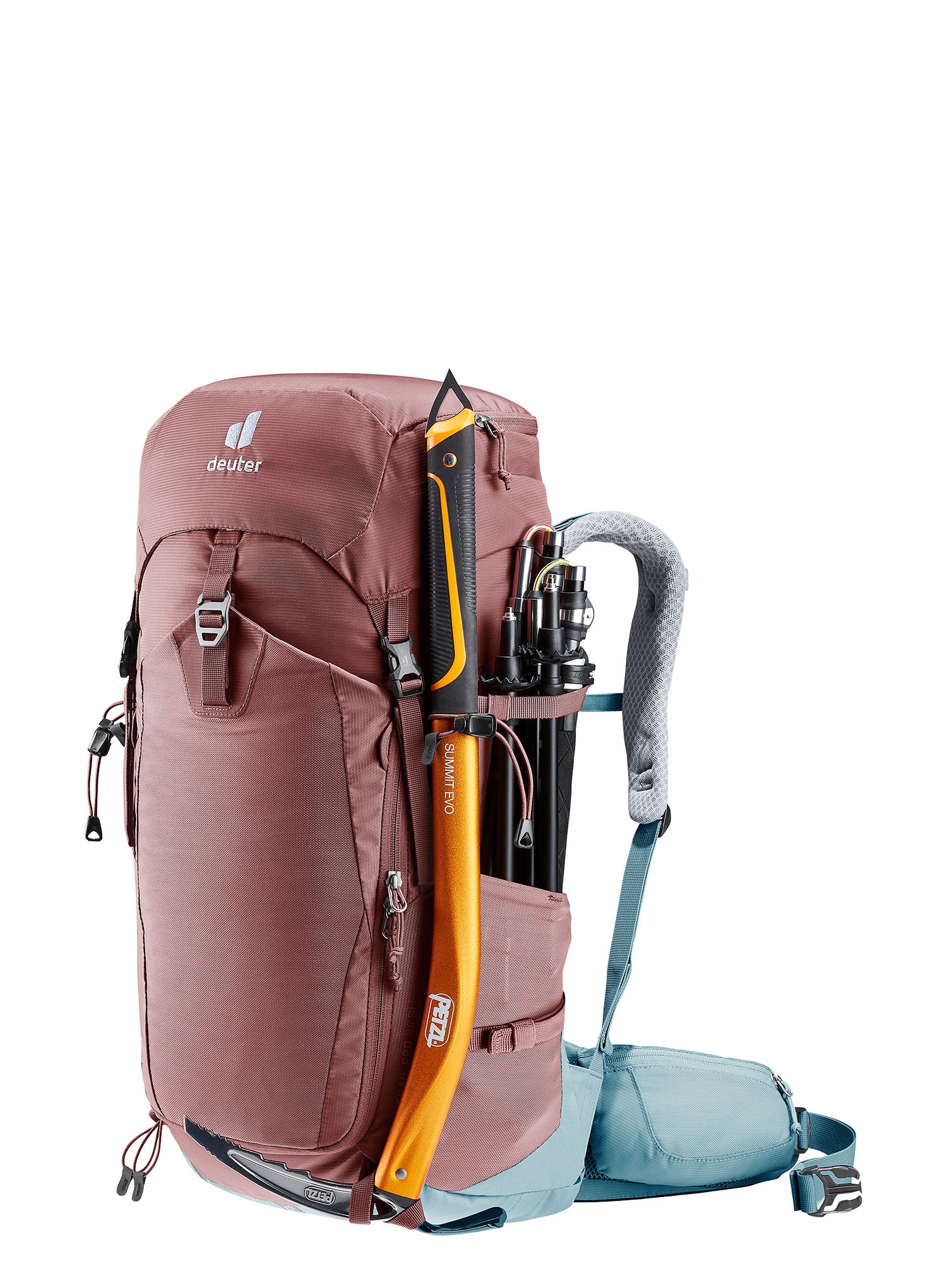 Dámský batoh Deuter Trail Pro 34 SL - caspia/dusk/dusk