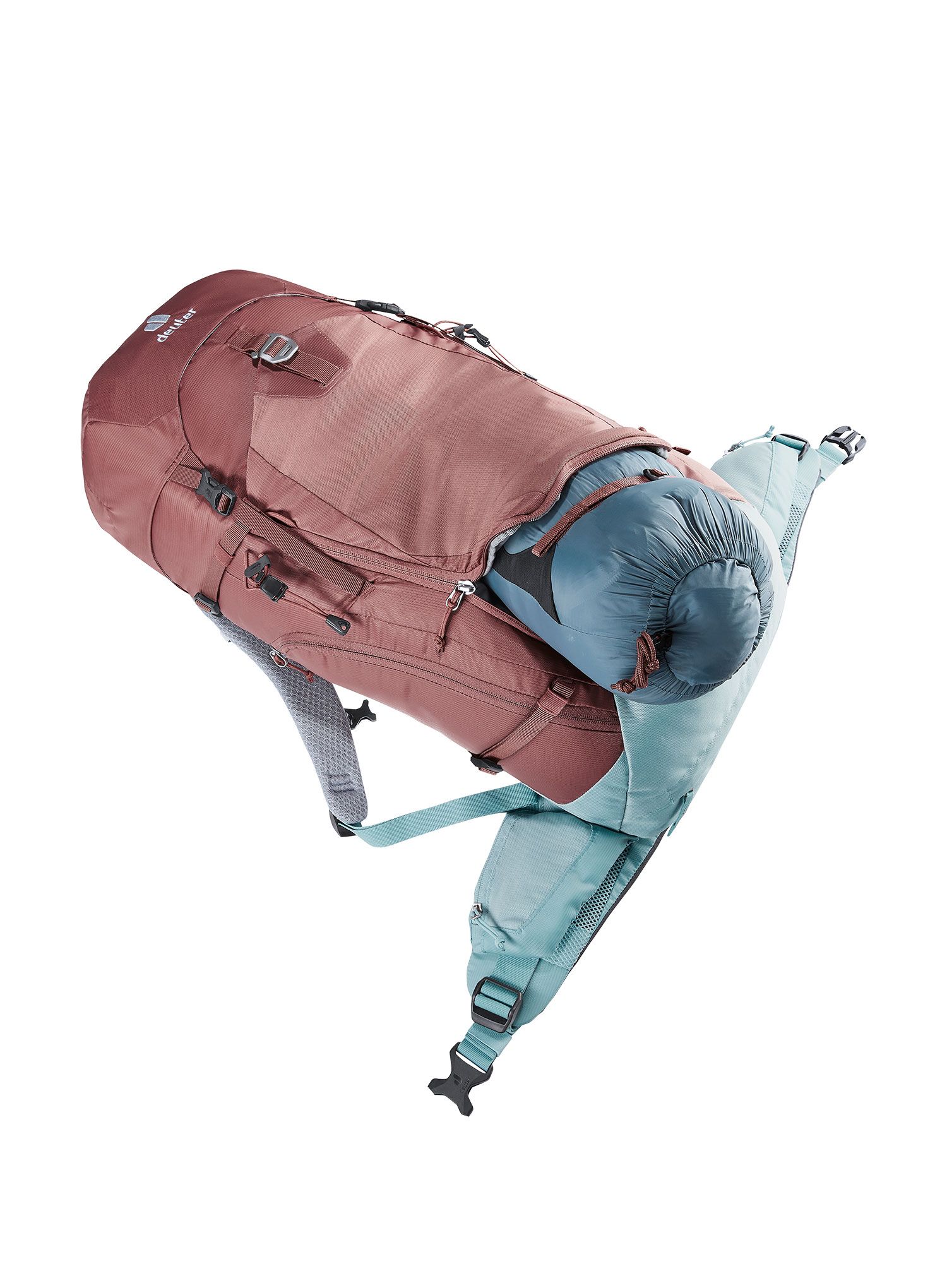 Dámský batoh Deuter Trail Pro 34 SL - caspia/dusk/dusk