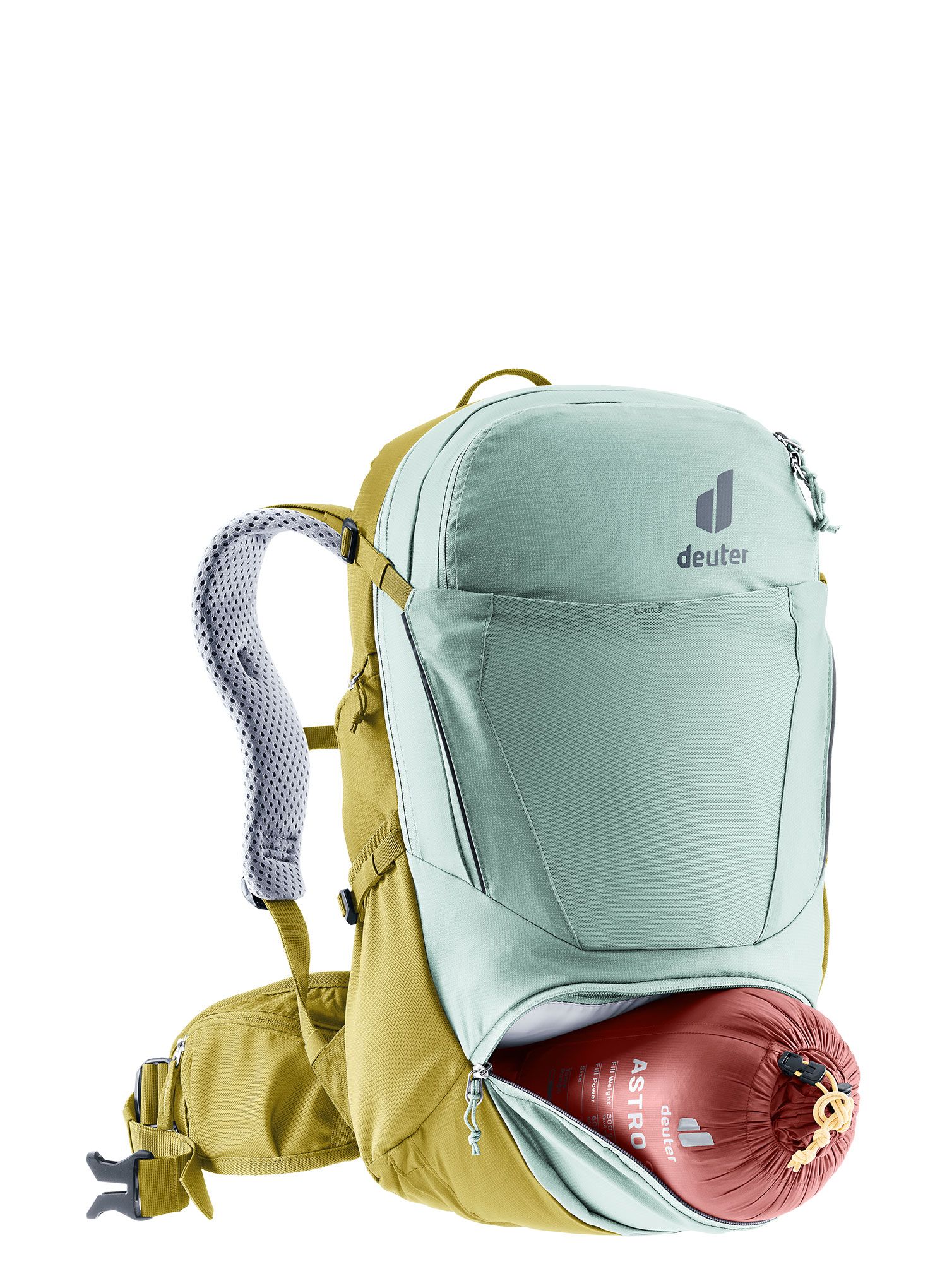 Cyklistický batoh dámský Deuter Trans Alpine 28 SL - frost/linden