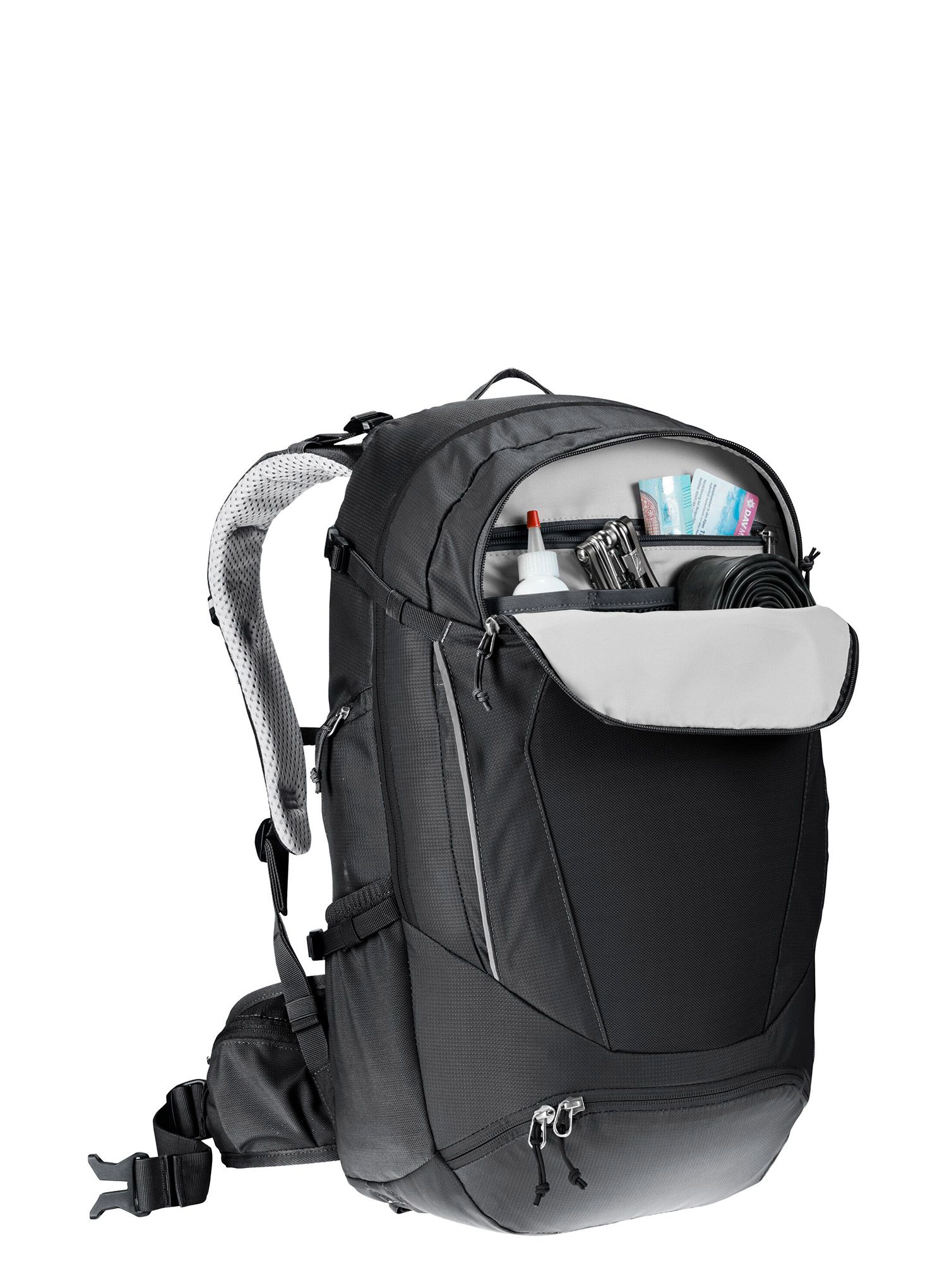 Batoh na kolo Deuter Trans Alpine 30 - black/black