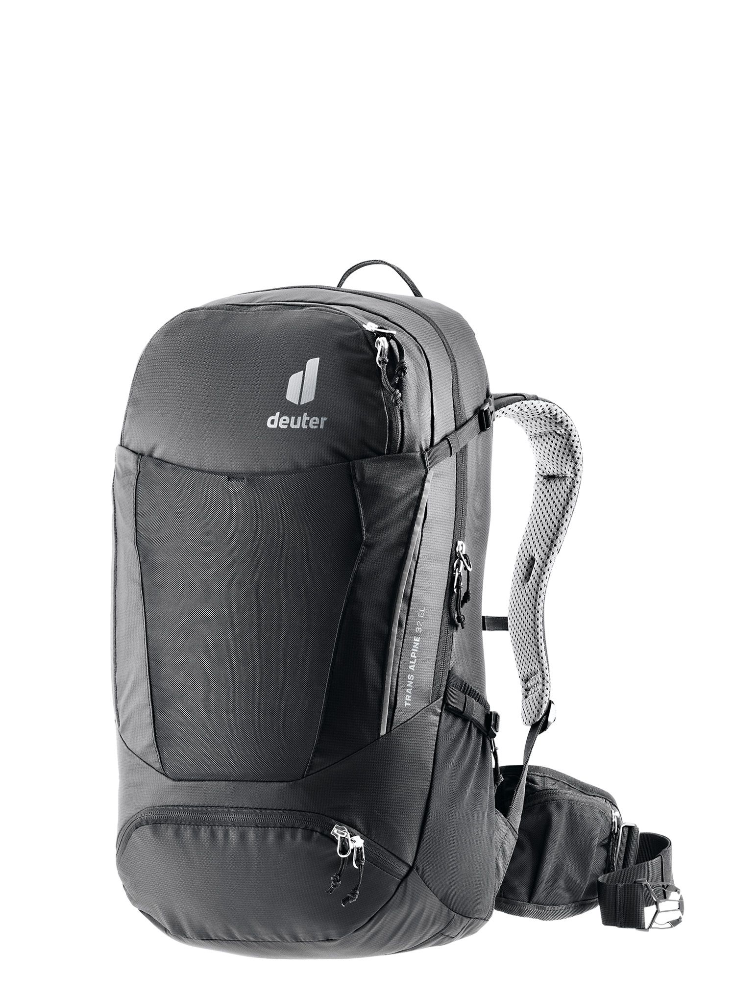 Batoh na kolo Deuter Trans Alpine 32 EL - black/black