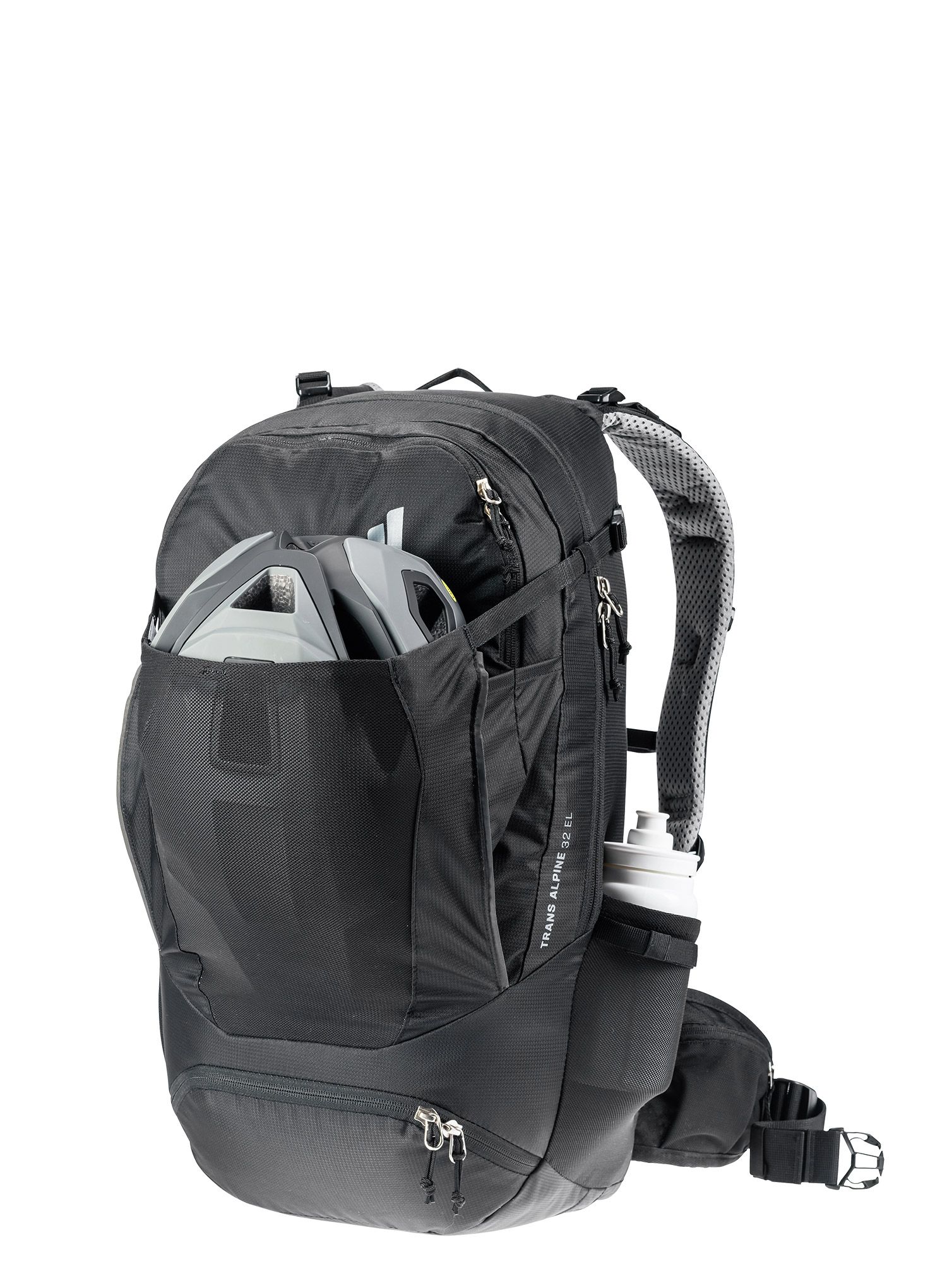 Batoh na kolo Deuter Trans Alpine 32 EL - black/black