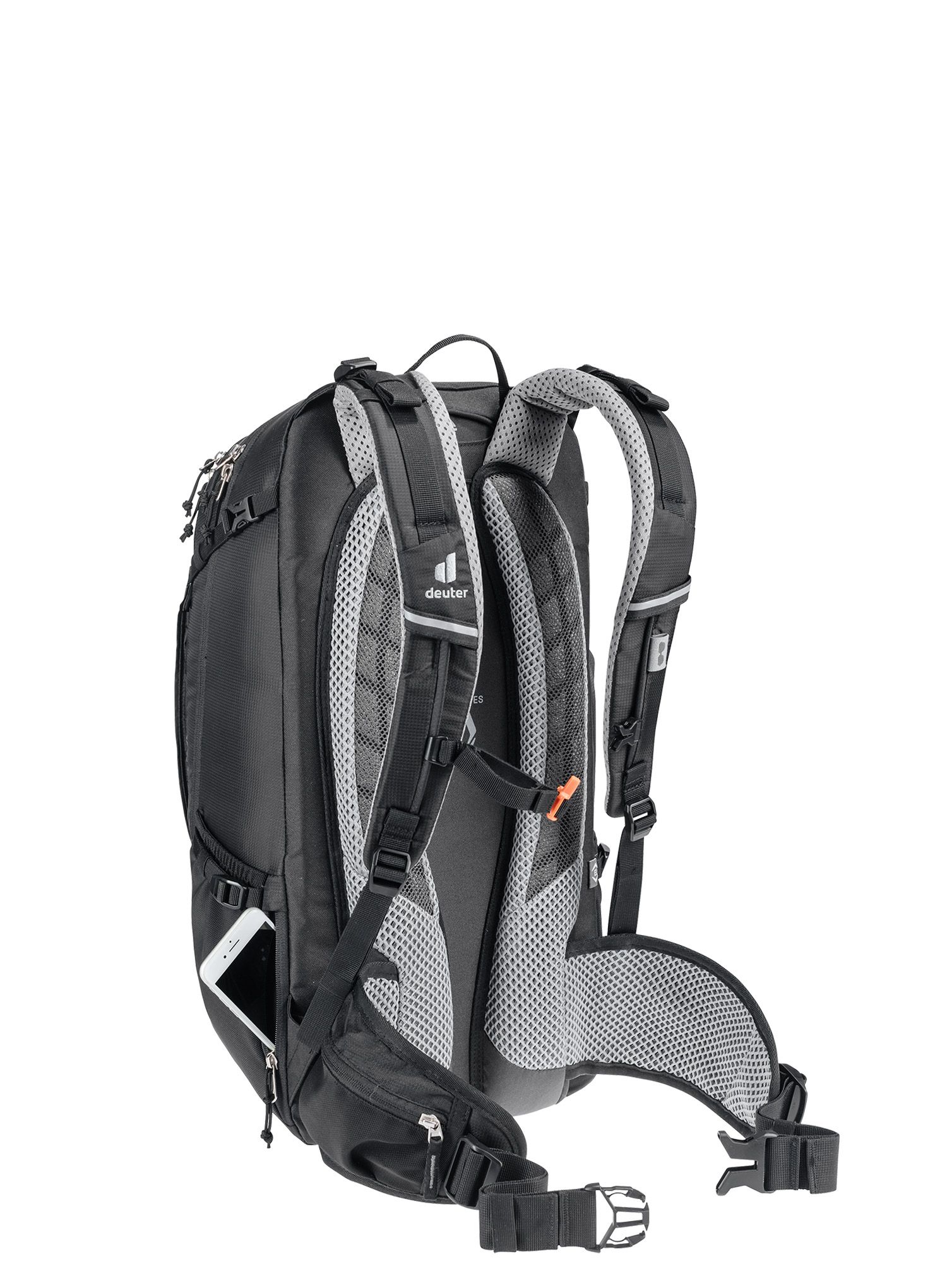 Batoh na kolo Deuter Trans Alpine 32 EL - black/black