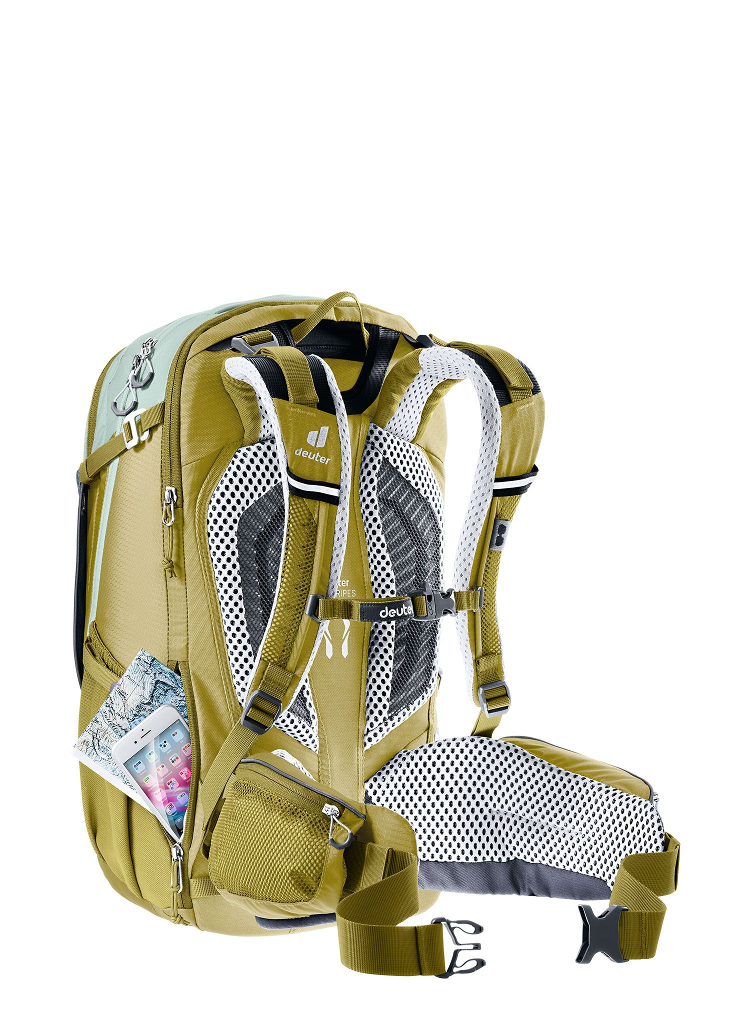 Cyklistický batoh dámský Deuter Trans Alpine Pro 26 SL - frost/linden