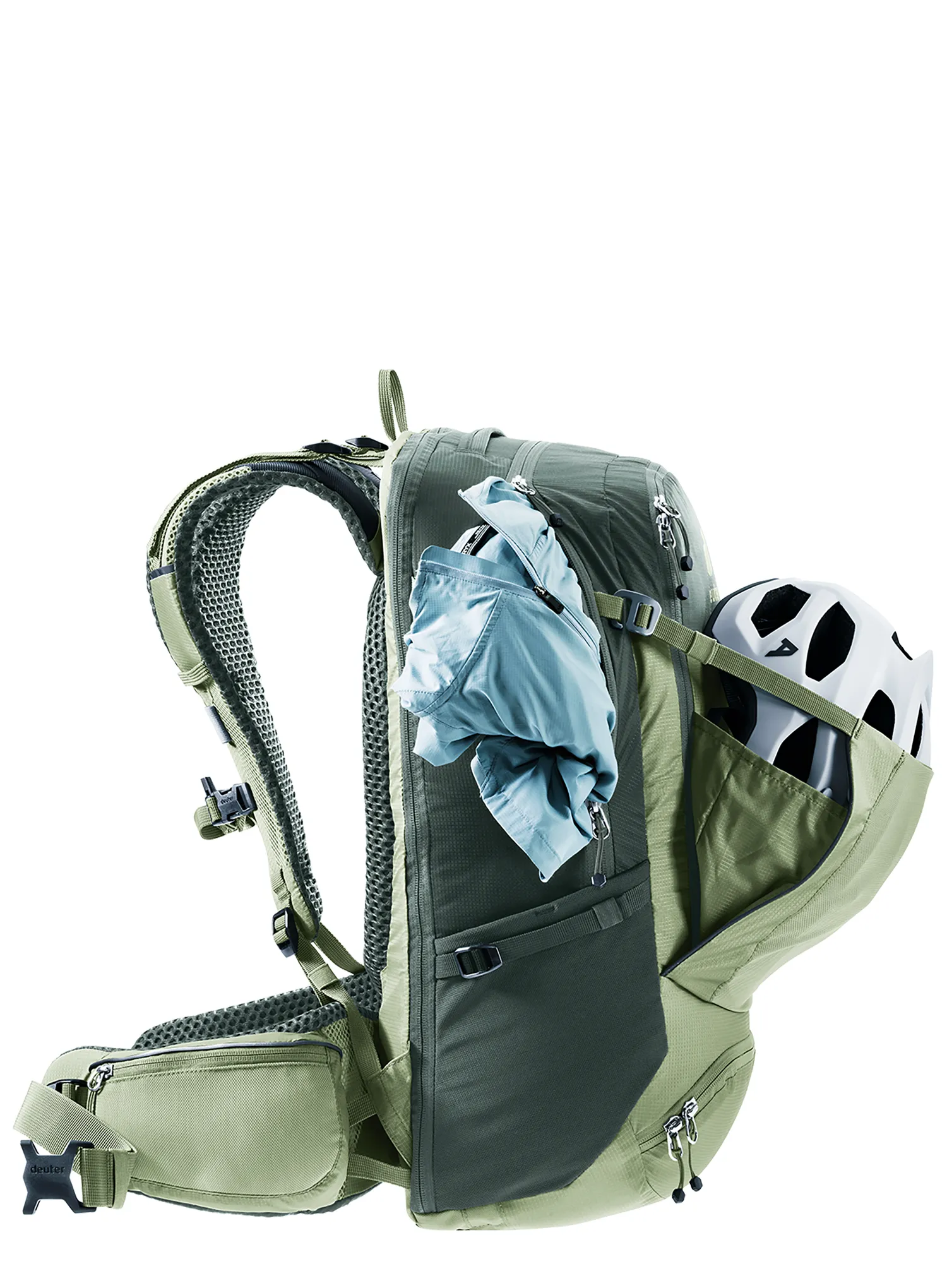 Batoh na kolo Deuter Trans Alpine Pro 28 - grove/ivy