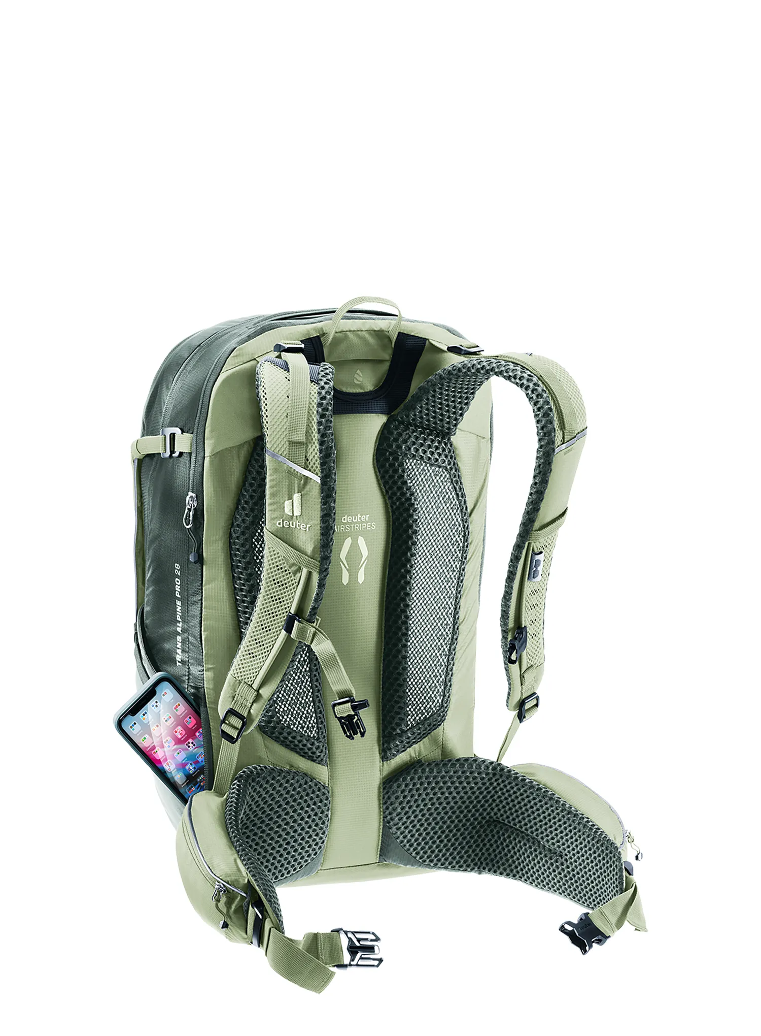 Batoh na kolo Deuter Trans Alpine Pro 28 - grove/ivy