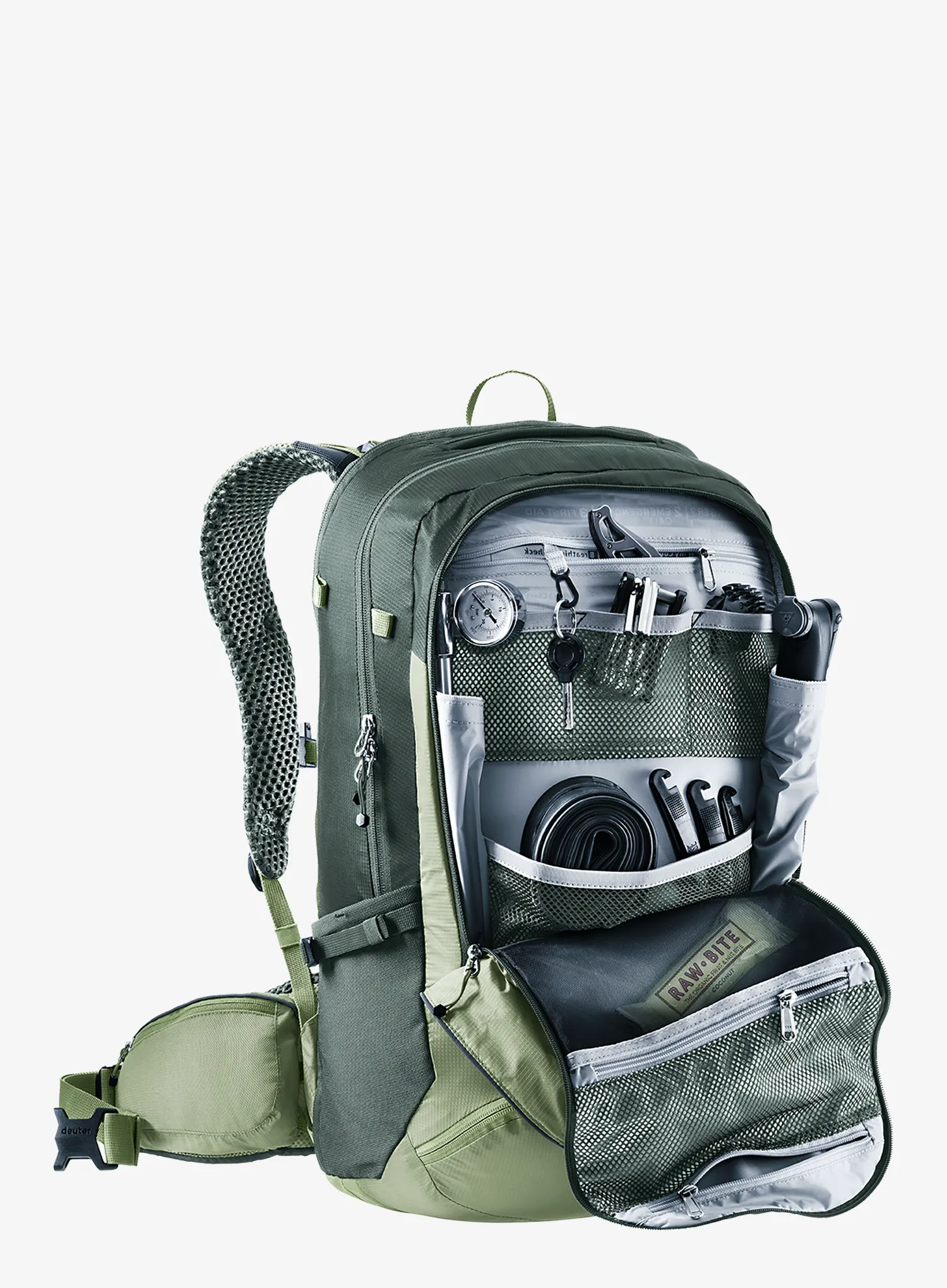 Batoh na kolo Deuter Trans Alpine Pro 28 - grove/ivy