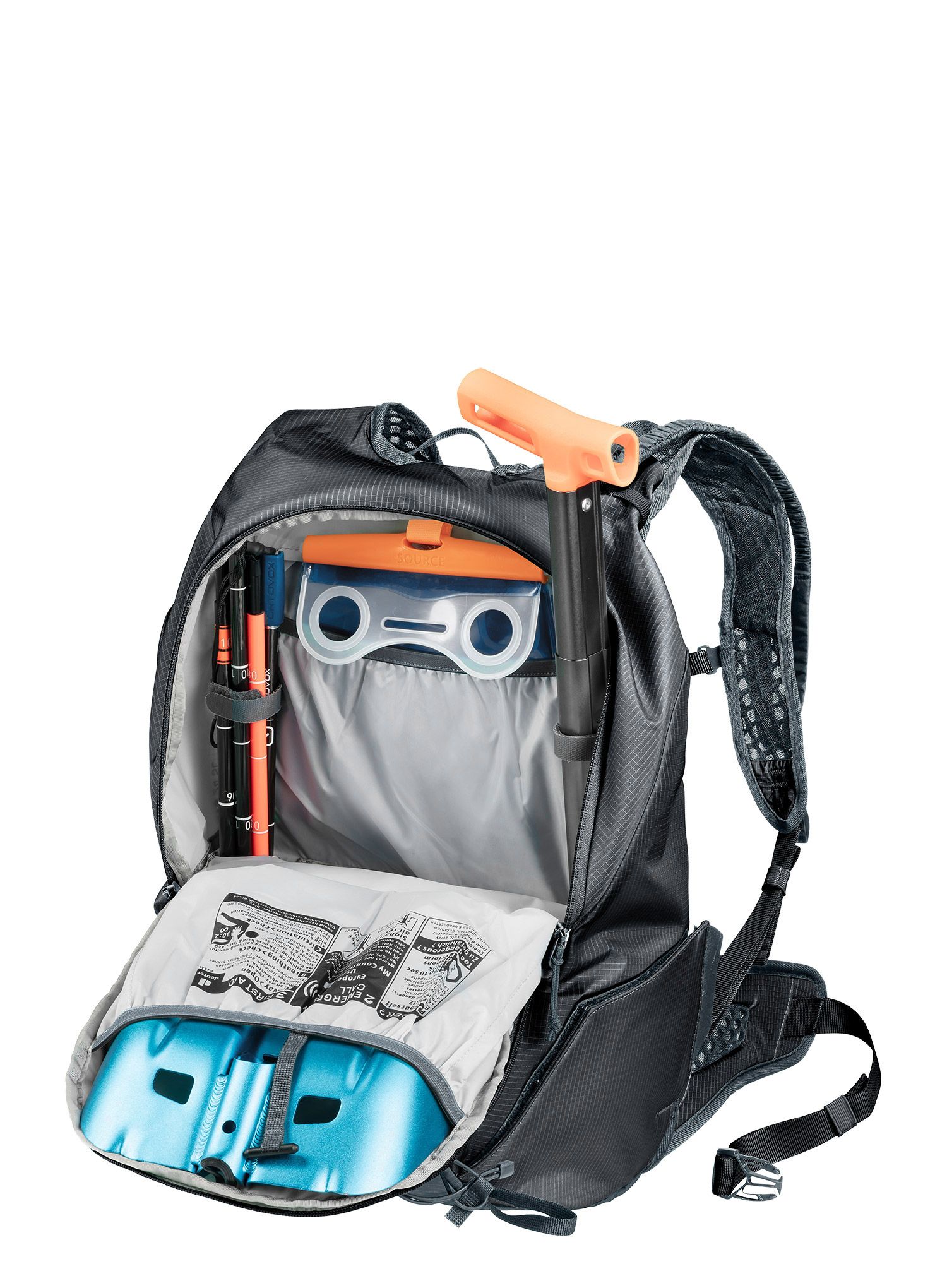 Skialpový batoh Deuter Updays 24 SL - black