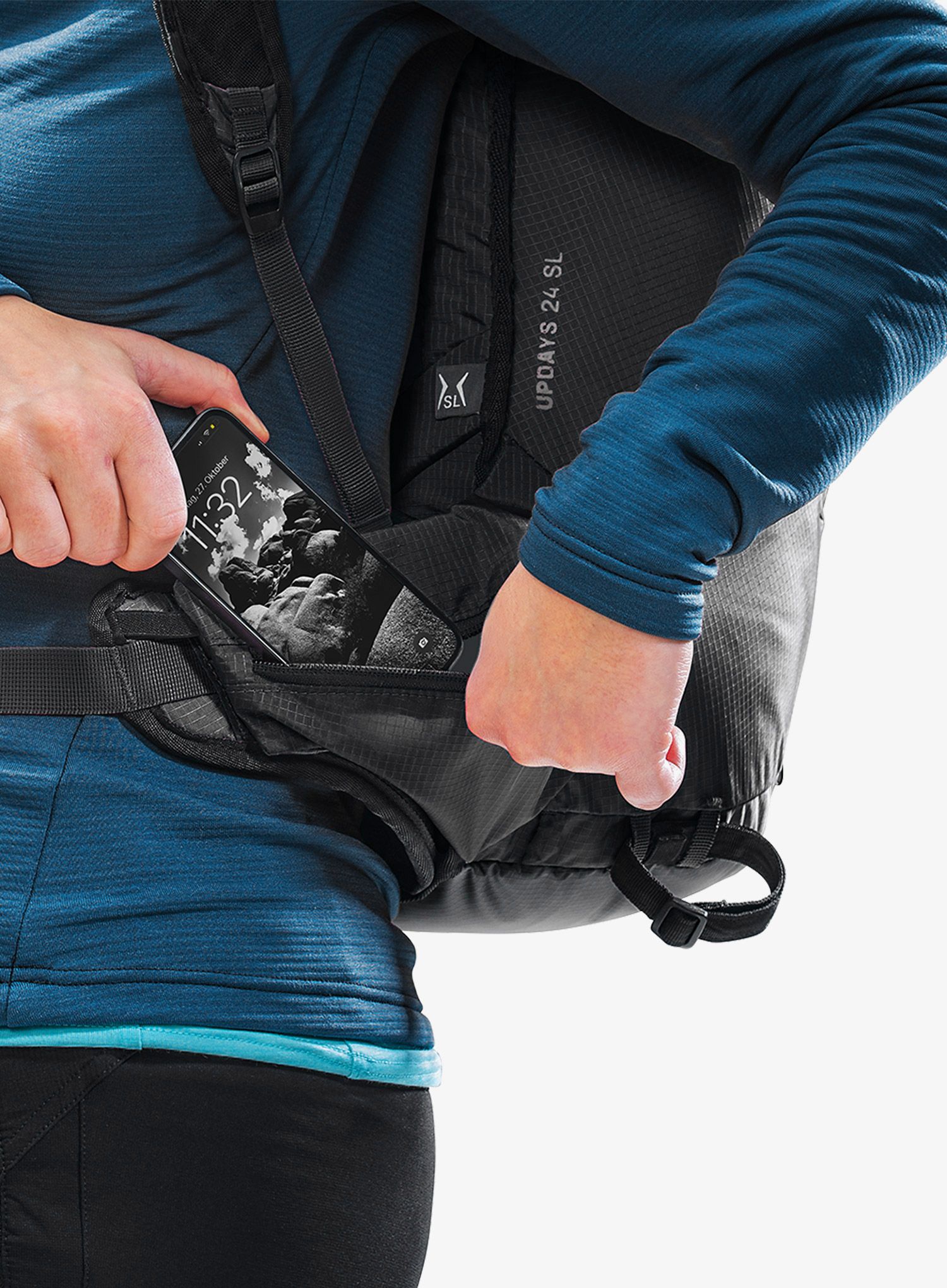 Skialpový batoh Deuter Updays 24 SL - black