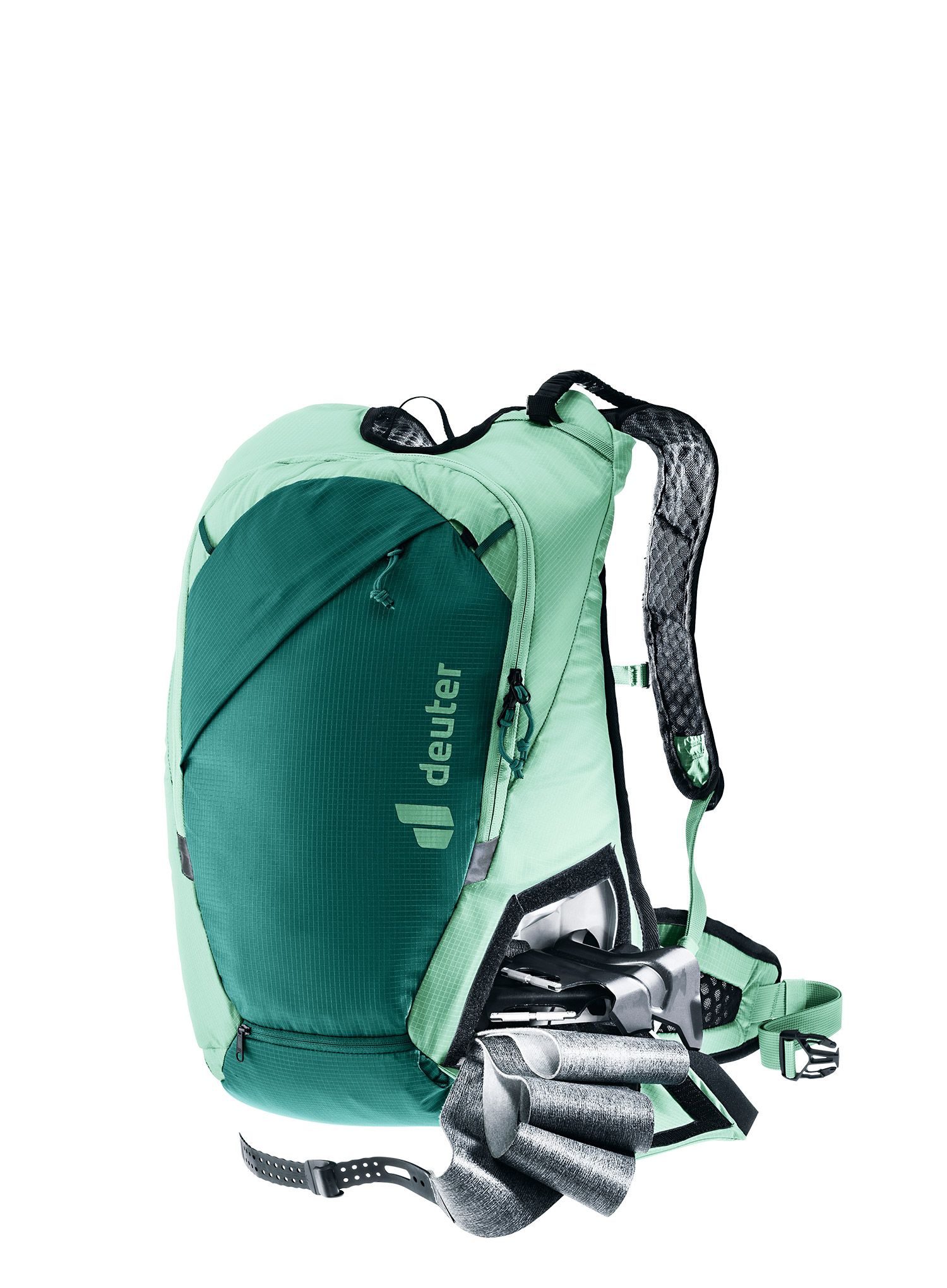 Skialpový batoh Deuter Updays 24 SL - deep sea/spearmint