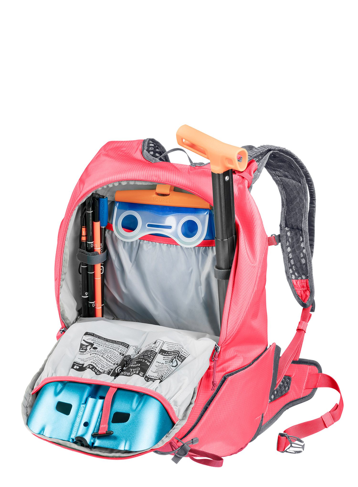 Dámský batoh Deuter Updays 24 SL - ruby/hibiscus