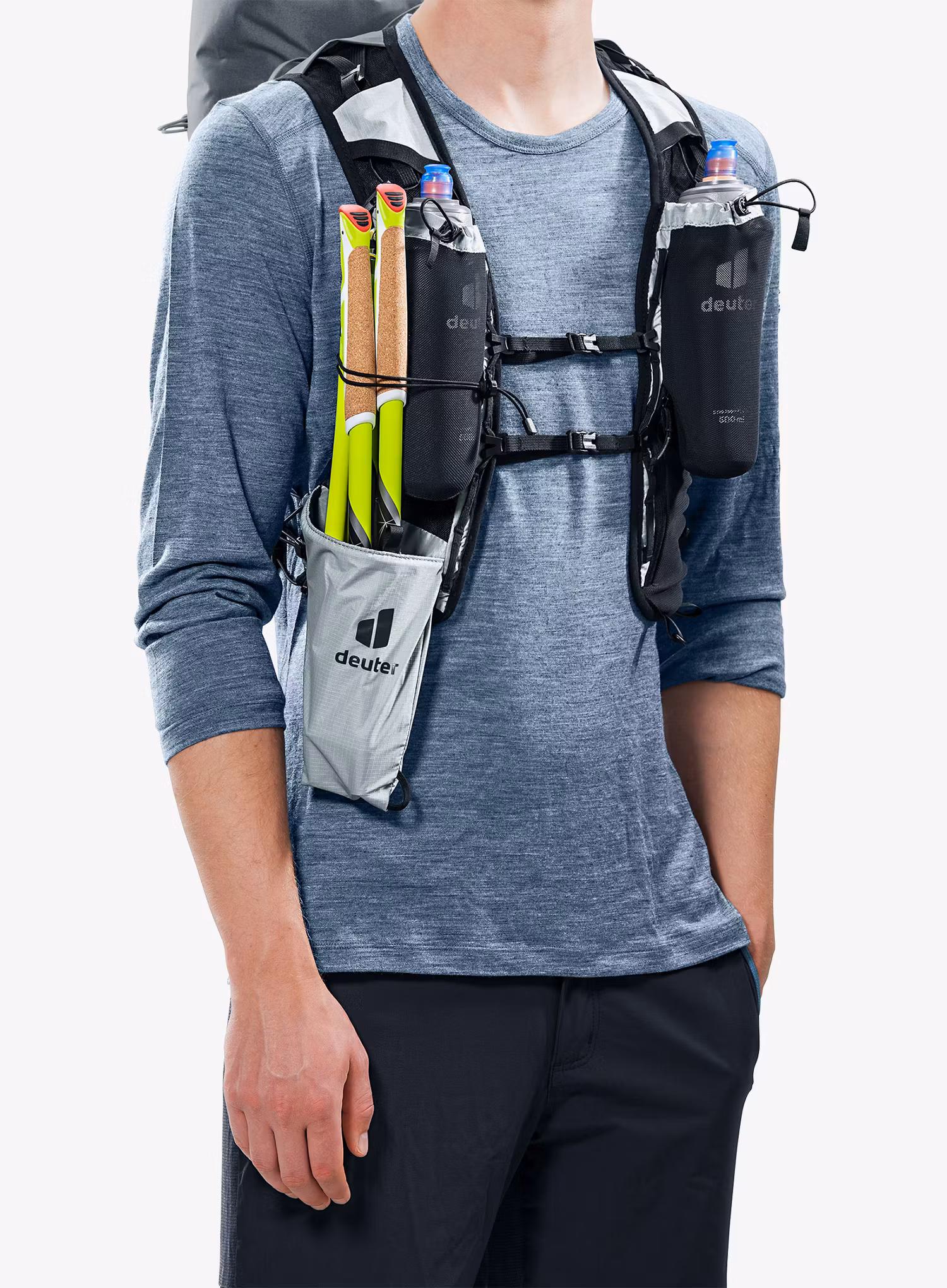 Batoh na hory Deuter Vertrail 16 - graphite/tin
