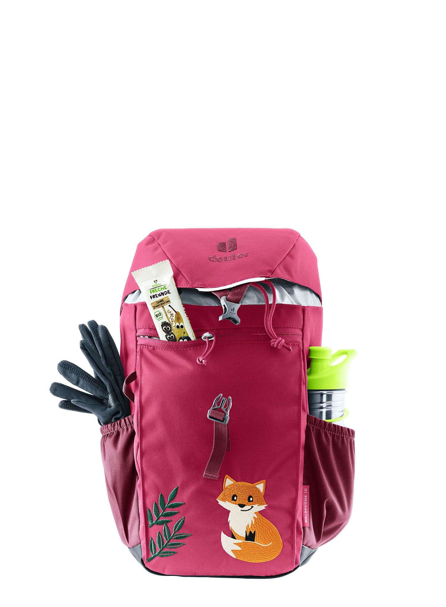 Dětský turistický batoh Deuter Waldfuchs 10 - ruby/maron