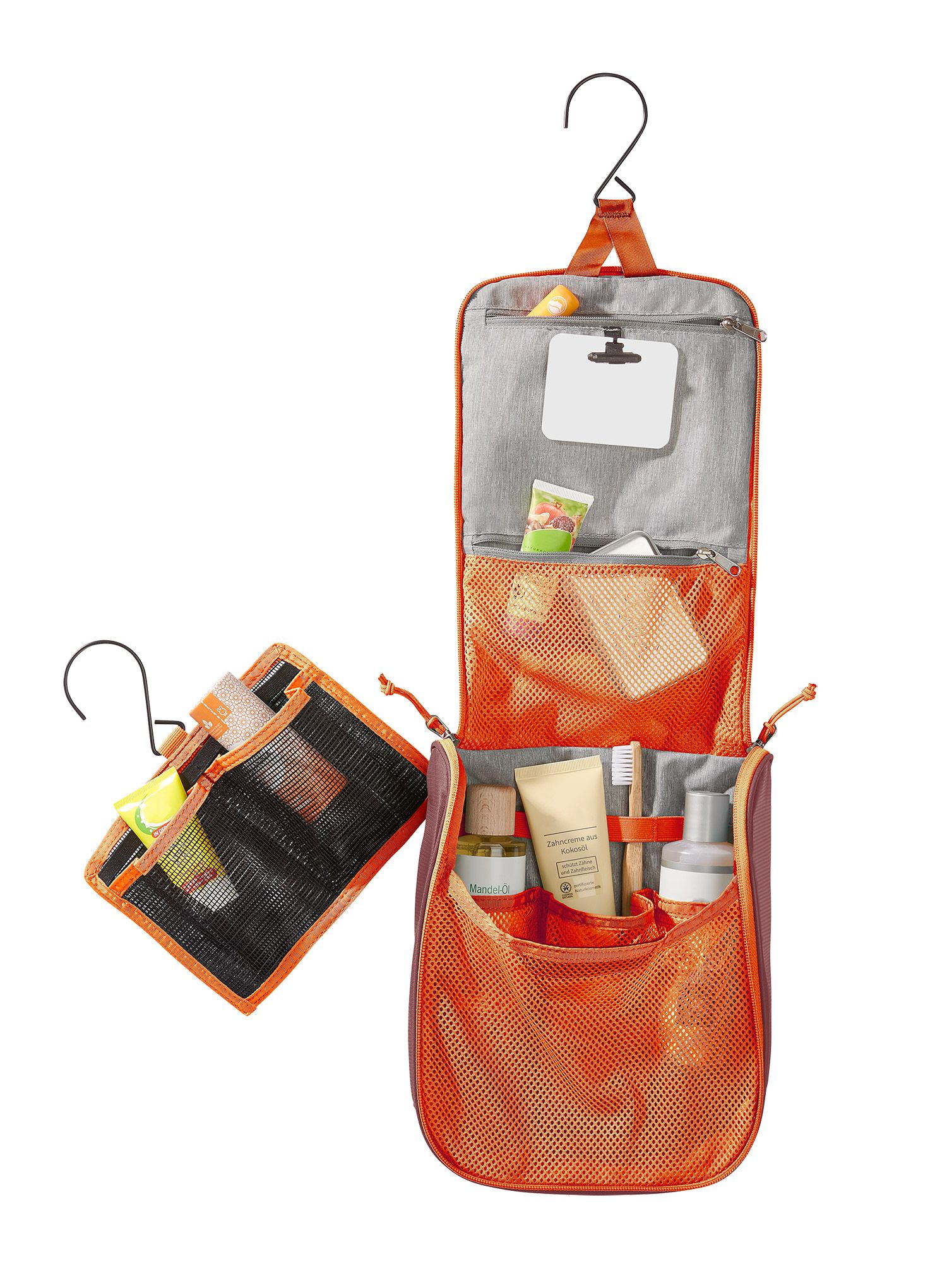 Kosmetická taštička Deuter Wash Center II - chestnut/umbra