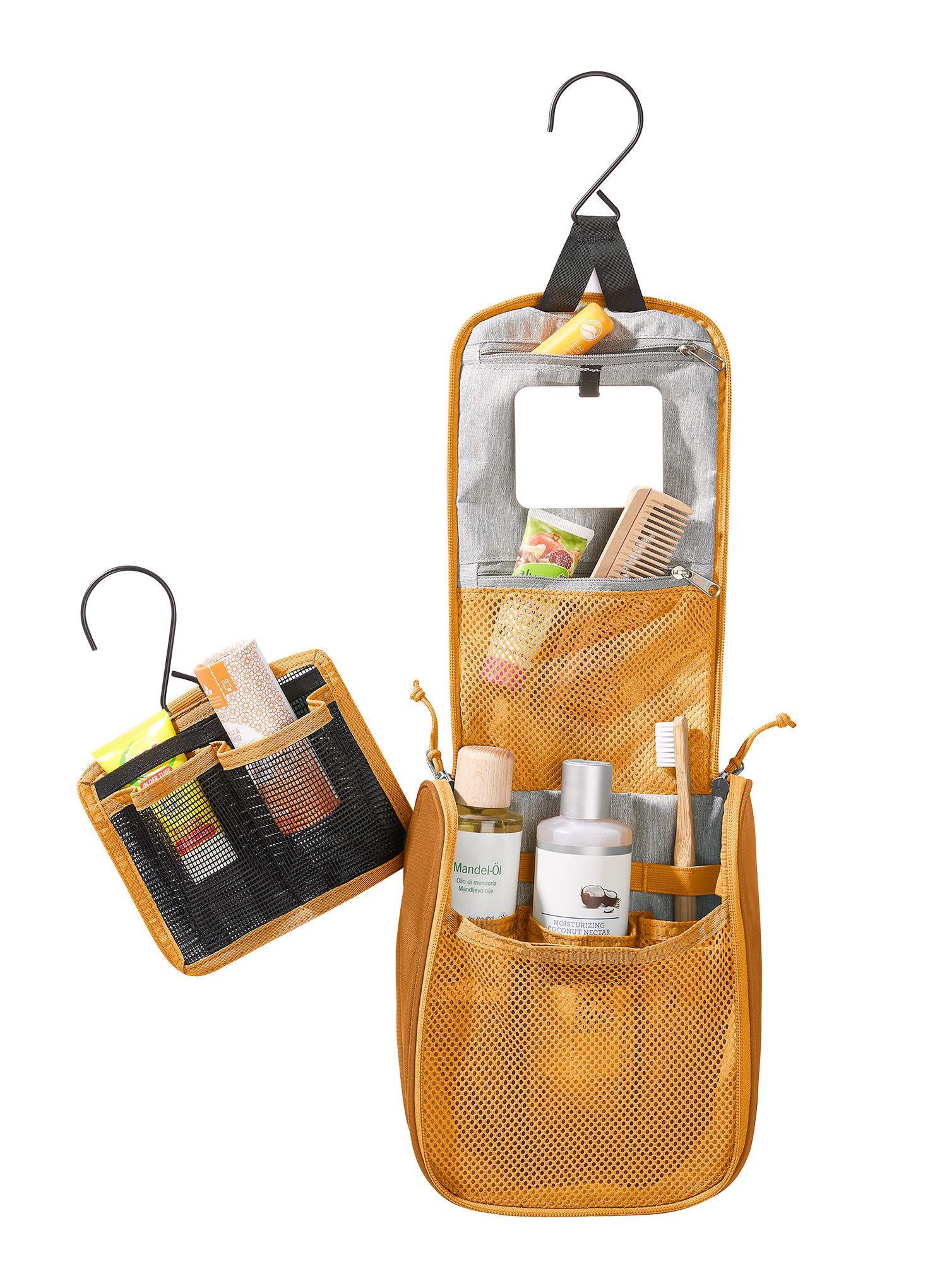 Kosmetická taštička Deuter Wash Center I - cinnamon/almond
