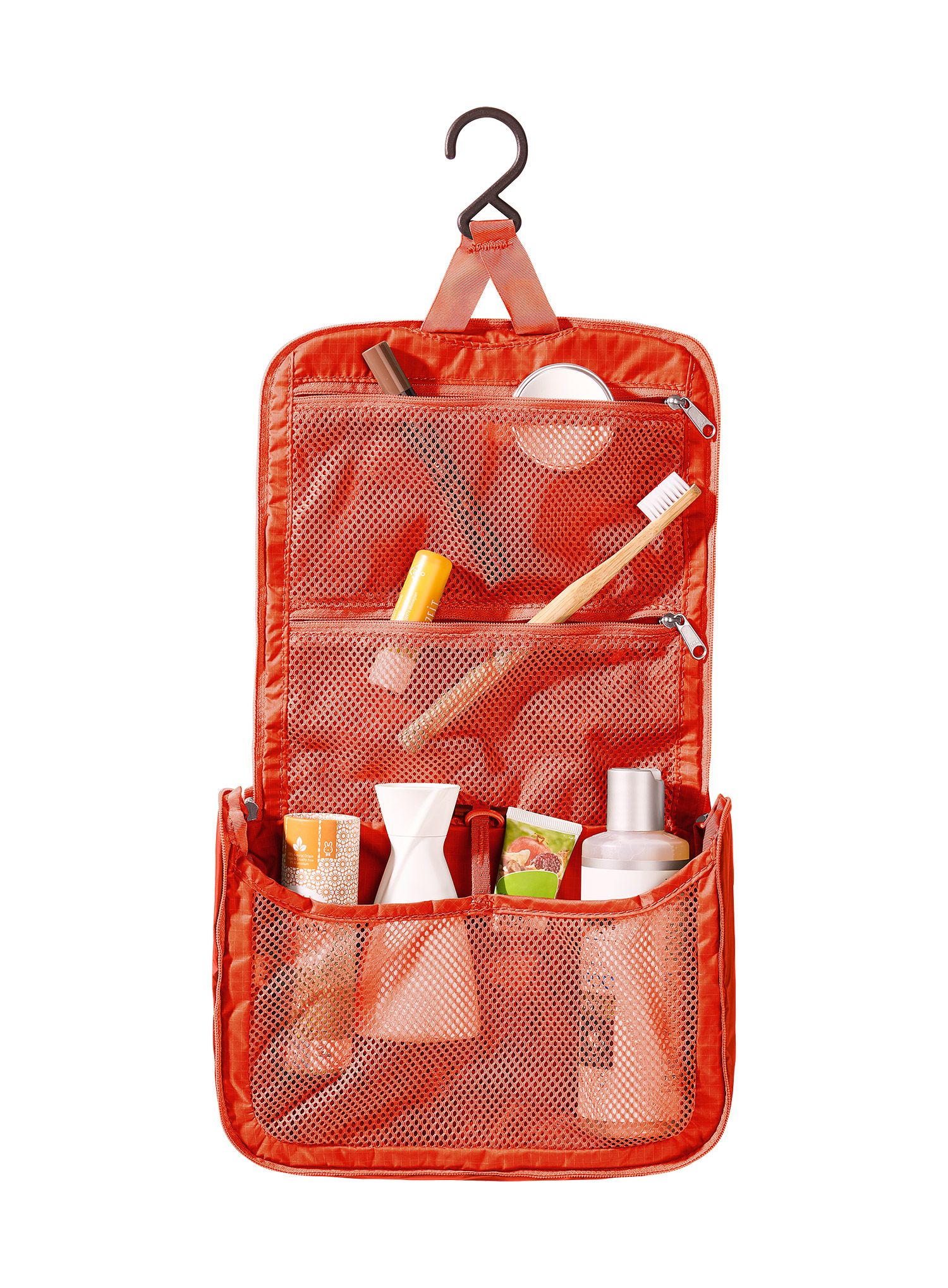 Kosmetická taštička Deuter Wash Center Lite II - papaya/redwood