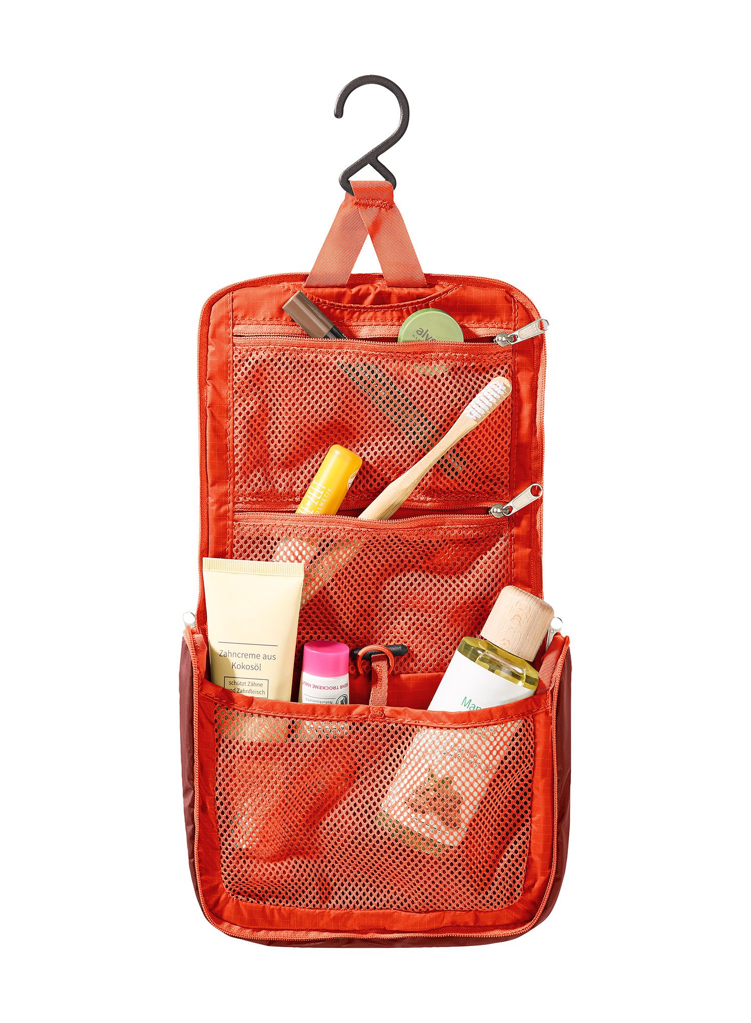 Kosmetická taštička Deuter Wash Center Lite I - papaya/redwood