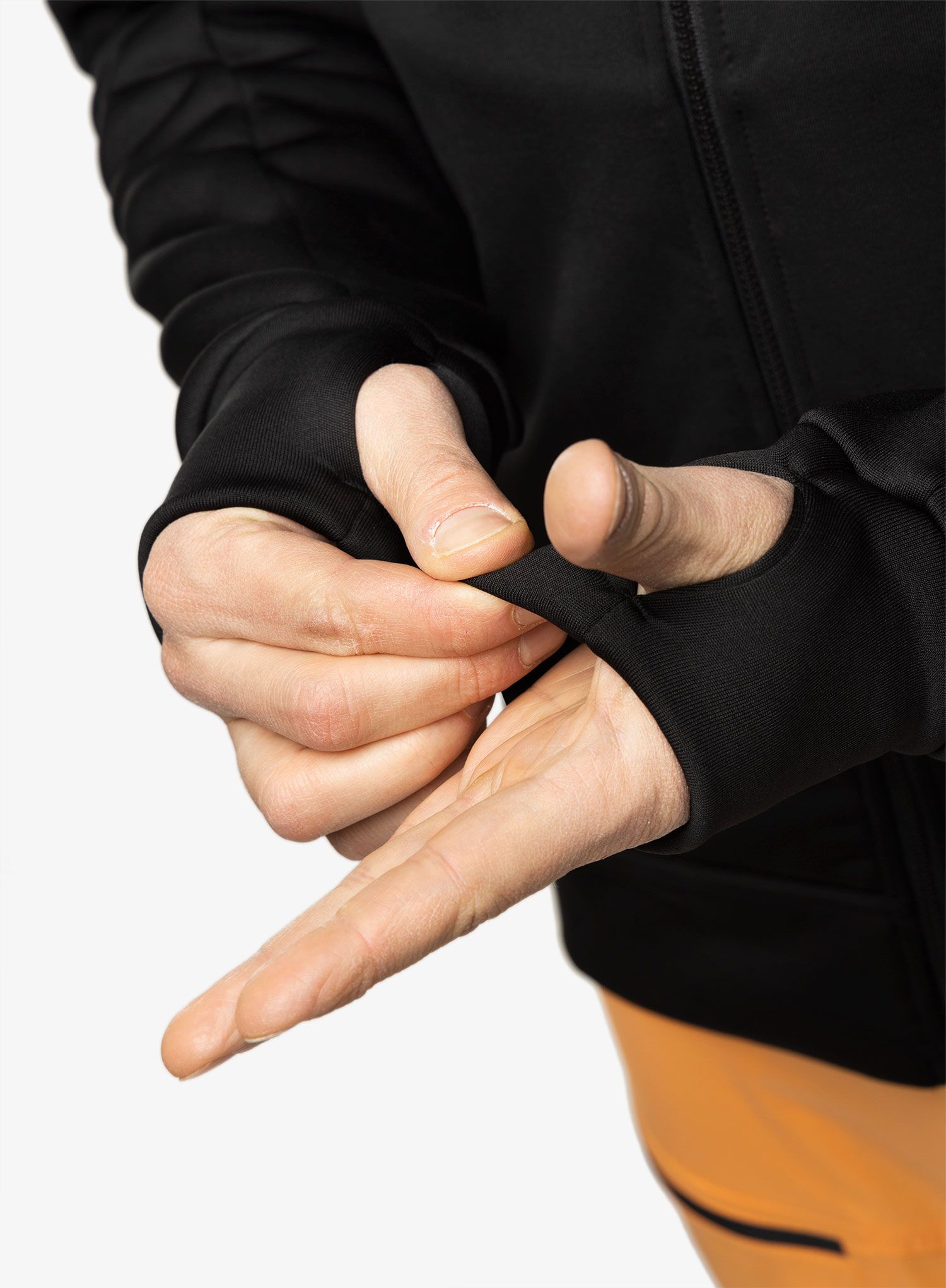 Mikina s kapucí Didriksons Acke Full Zip 2 - black