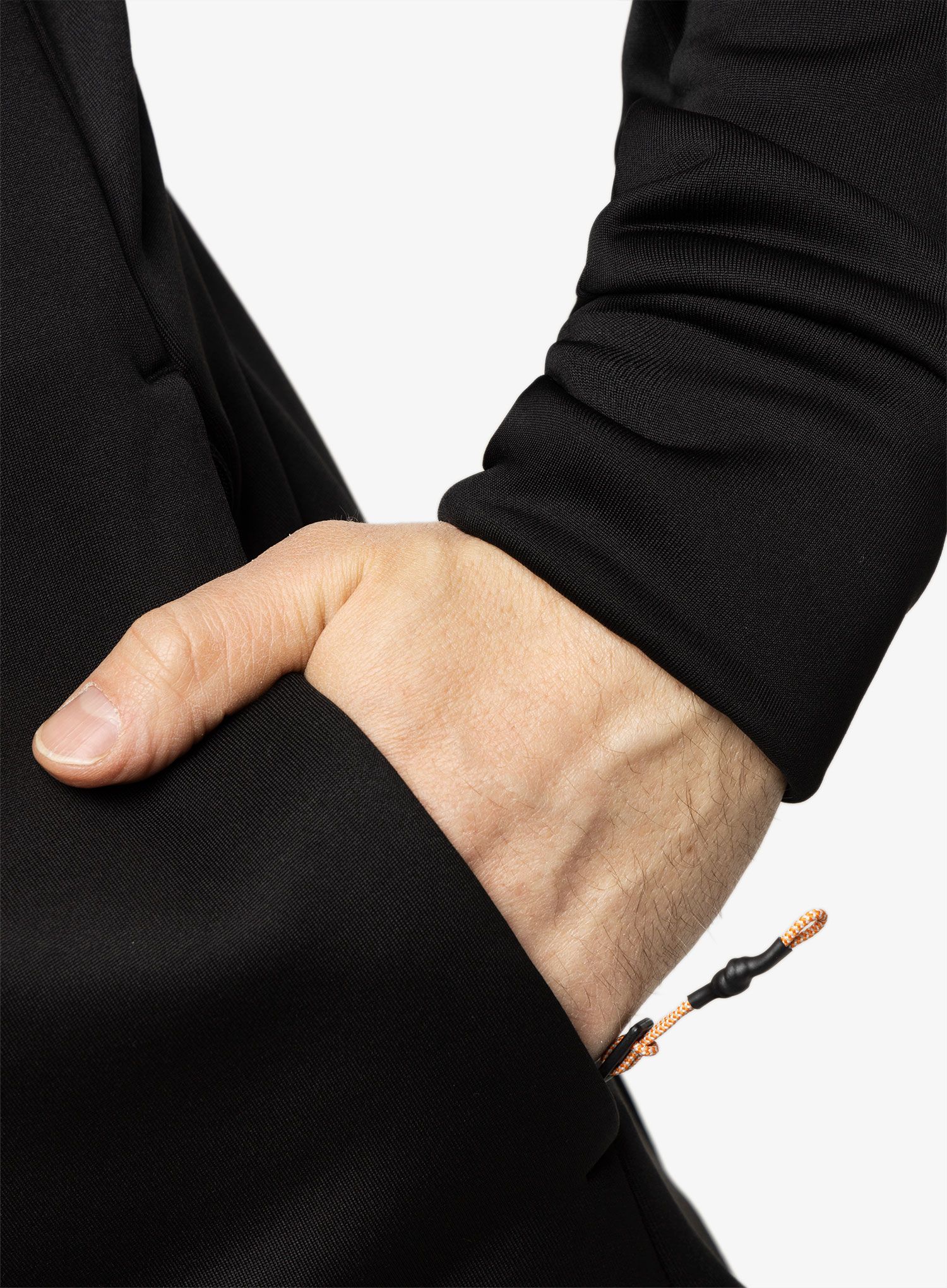 Mikina s kapucí Didriksons Acke Full Zip 2 - black