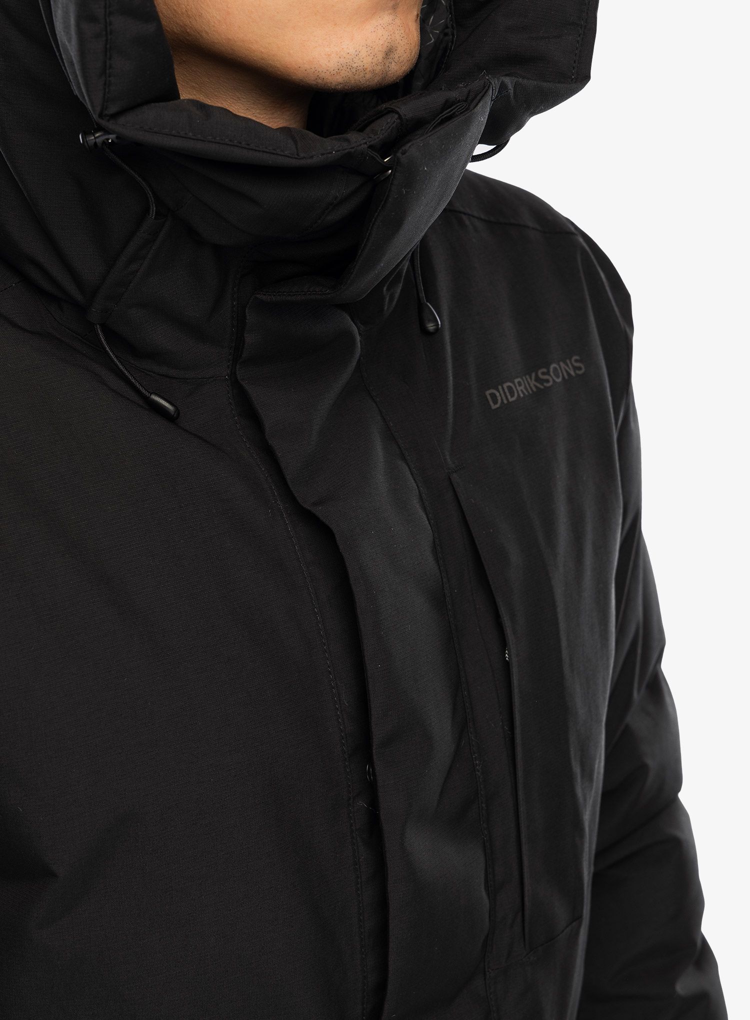 Kabát Didriksons Akilles Parka - black
