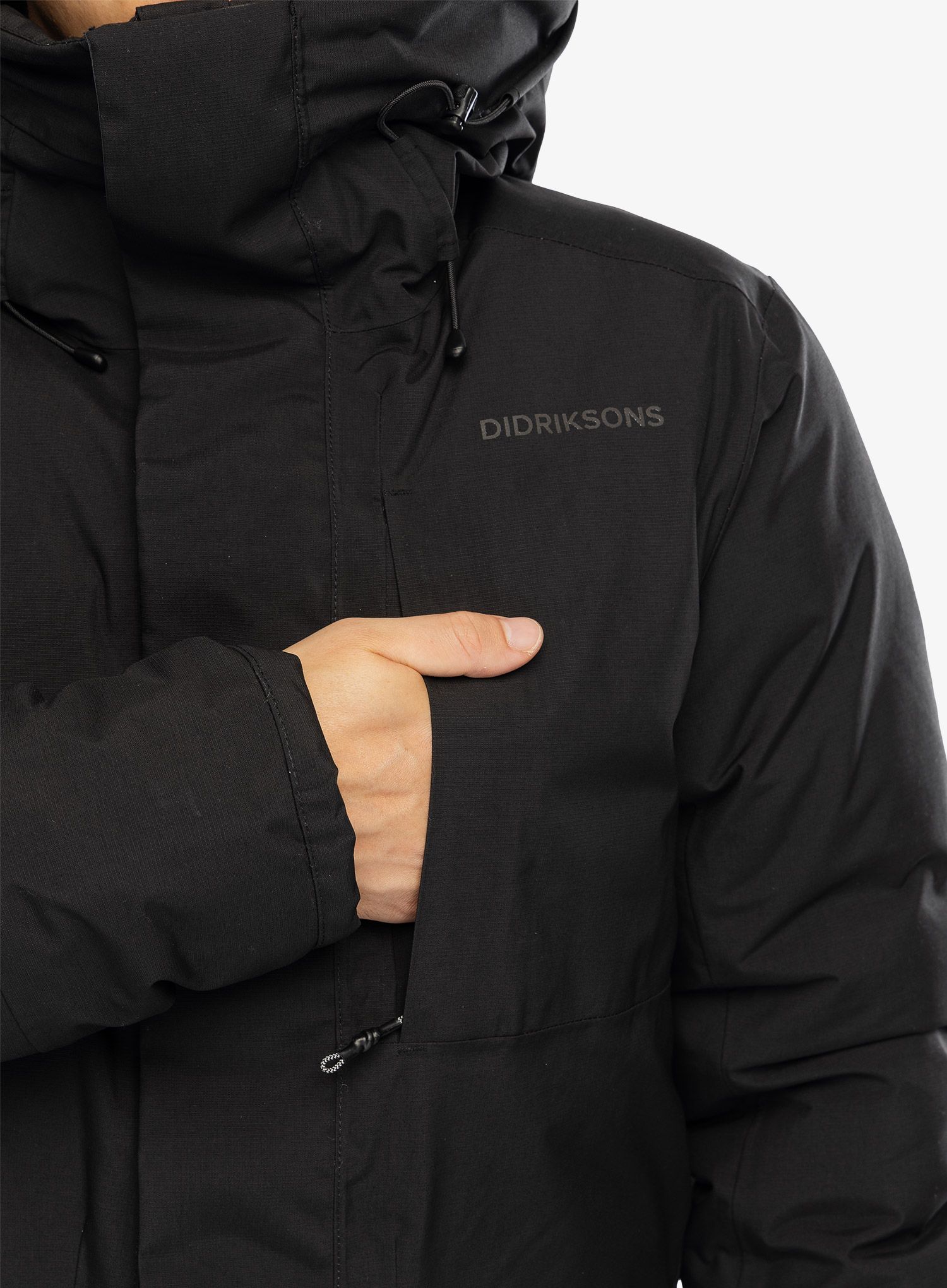 Kabát Didriksons Akilles Parka - black