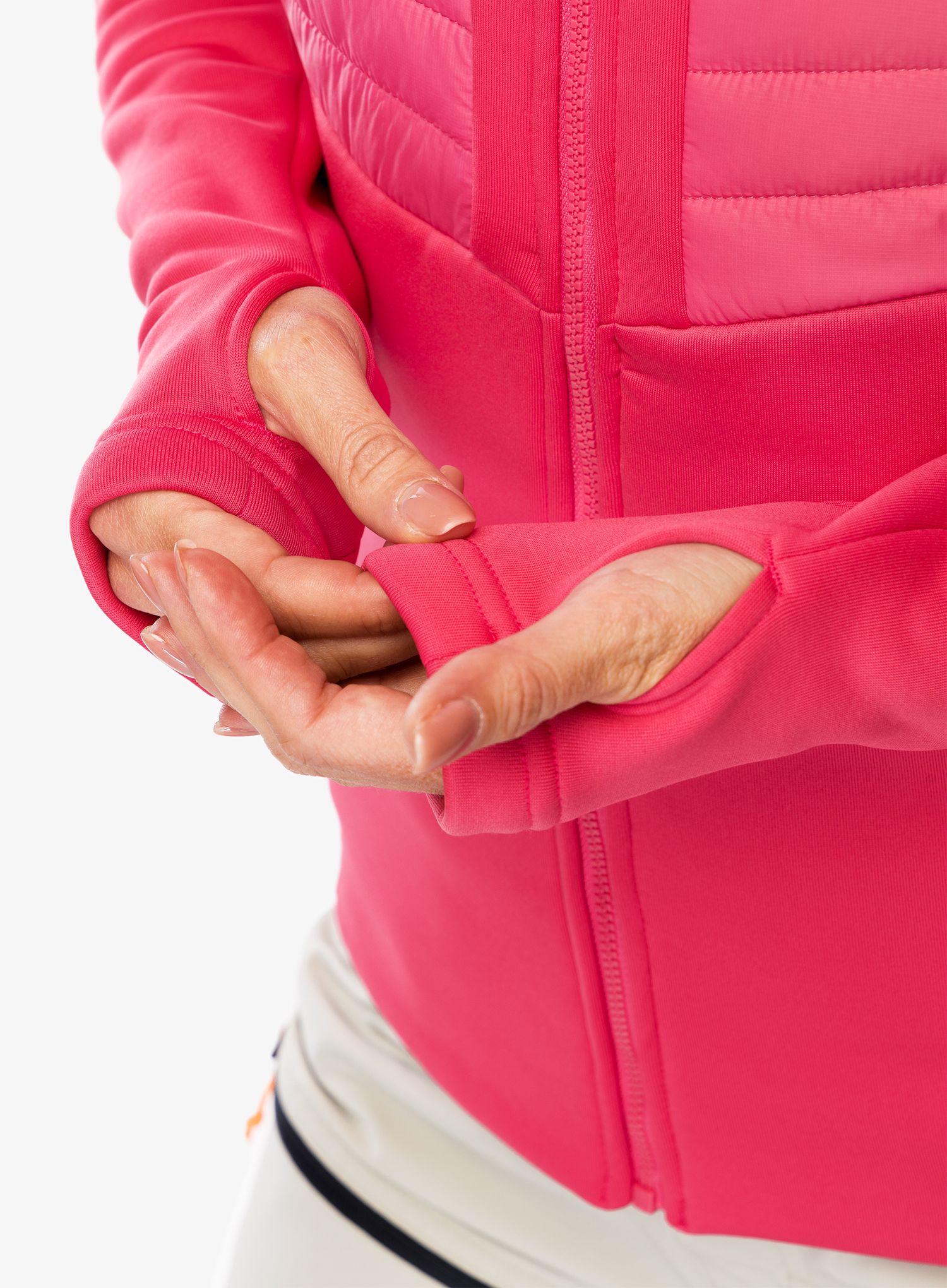 Dámská bunda Didriksons Annema Full Zip 6 - wild pink