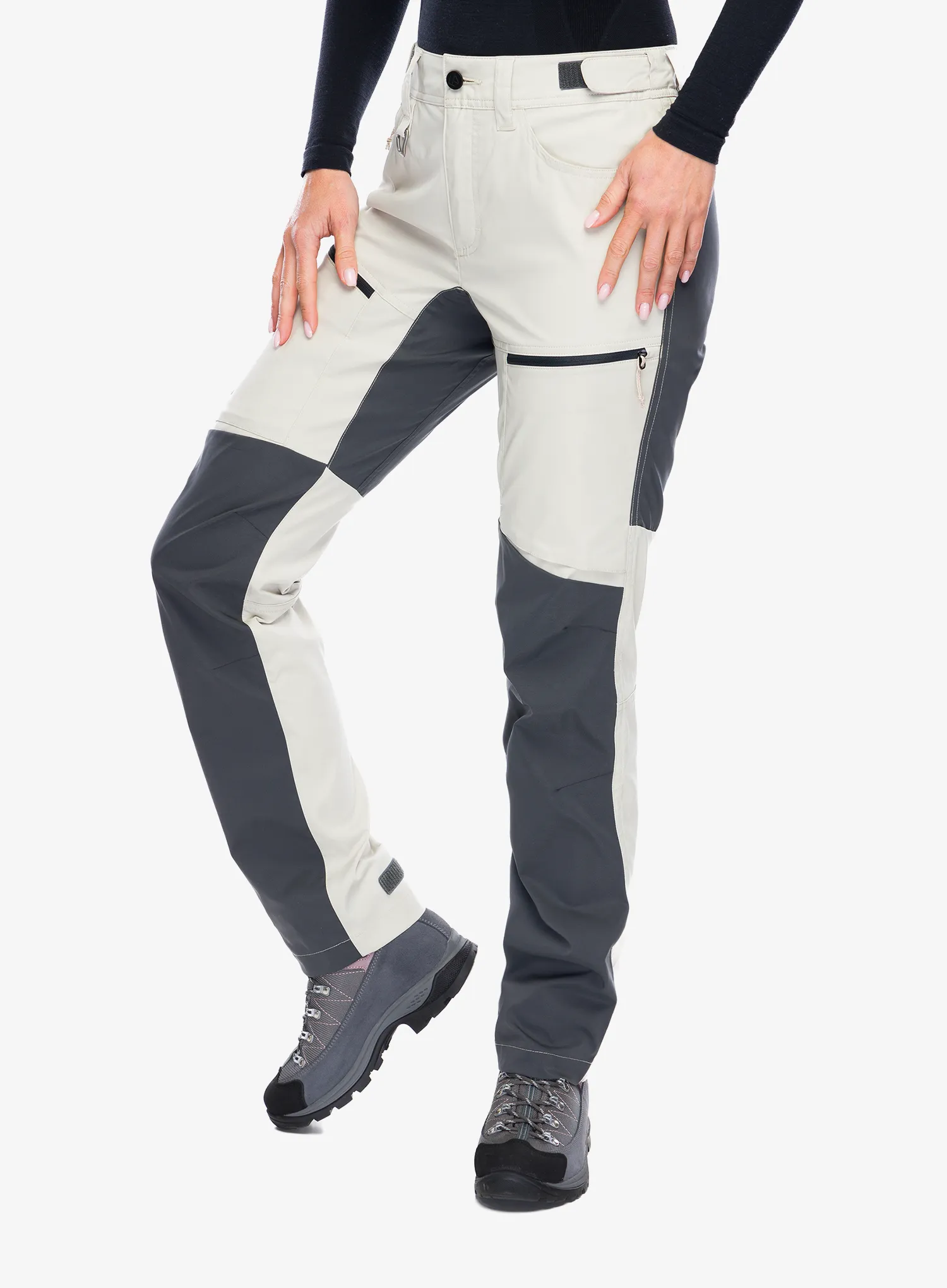 Turistické kalhoty dámské Didriksons Ara Pants 2 - light beige