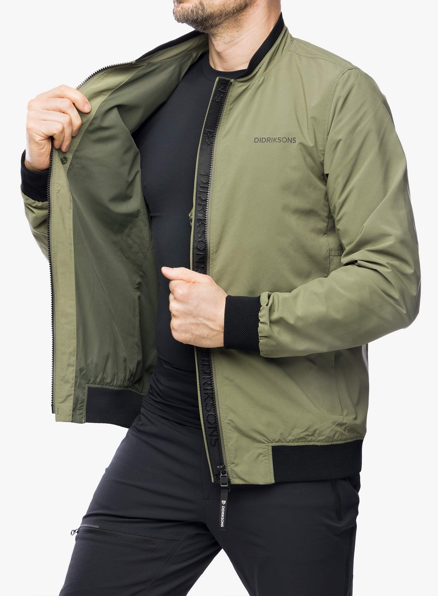 Bunda Didriksons Arran Jacket - dusty olive
