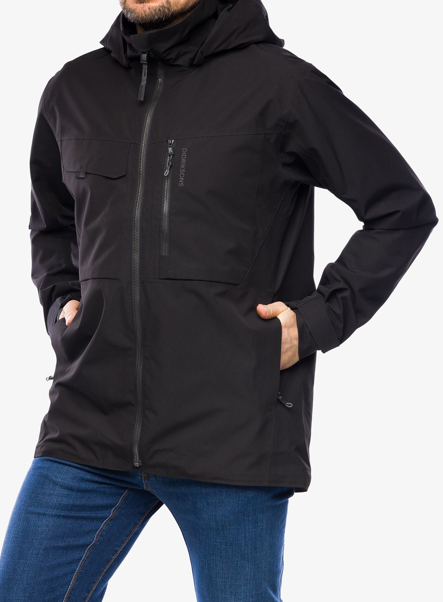 Bunda do deště Didriksons Aston Jacket 5 - black