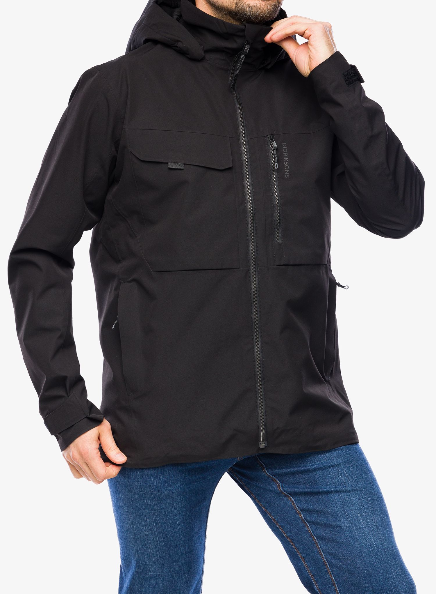 Bunda do deště Didriksons Aston Jacket 5 - black