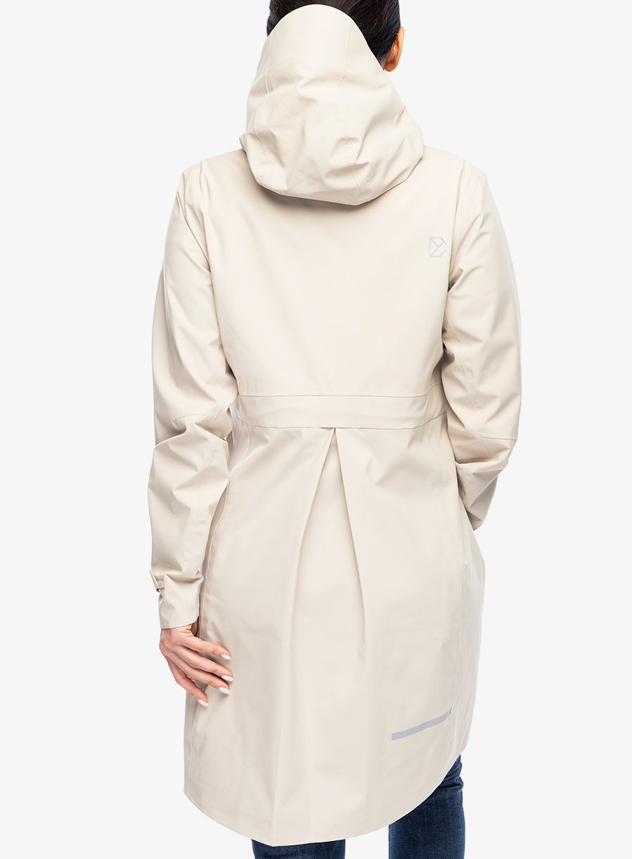 Dámský kabát Didriksons Bea Parka 6 - clay beige